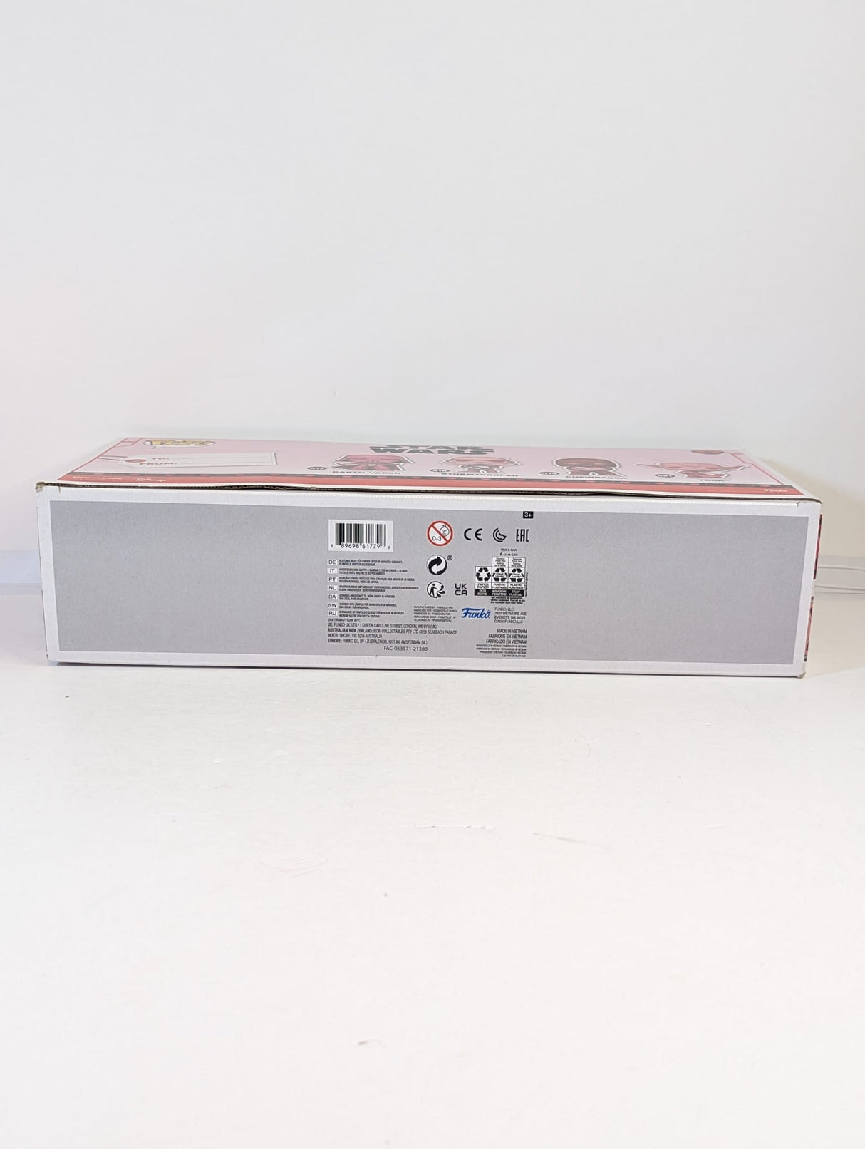 Star Wars Darth Vader, Stormtrooper, Chewbacca & Yoda (Diamond Collection) (Valentine's Edition) Funko Pop! Vinyl Figure 4-Pack