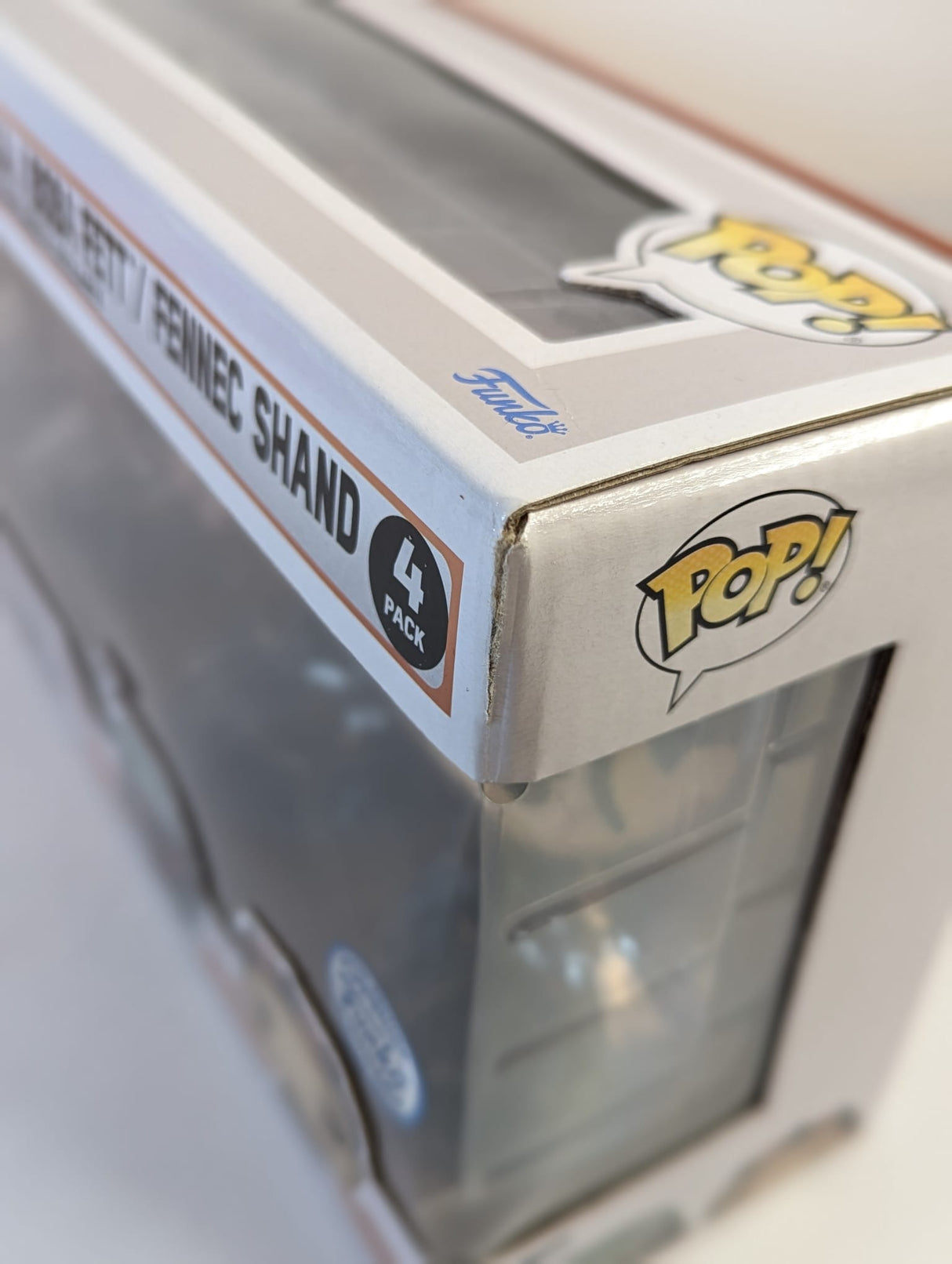 Star Wars The Mandalorian With Grogu, Ahsoka, Boba Fett & Fennec Shand Funko Pop! Vinyl Figure 4-Pack