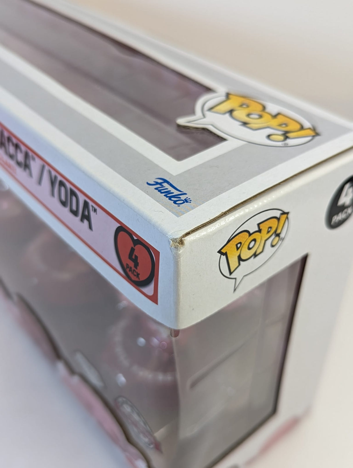 Star Wars Darth Vader, Stormtrooper, Chewbacca & Yoda (Diamond Collection) (Valentine's Edition) Funko Pop! Vinyl Figure 4-Pack