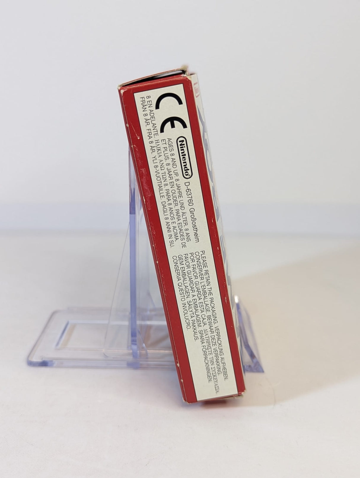 Pokemon Red (1998) Game Boy (Complete With Box, Manual & Inserts)