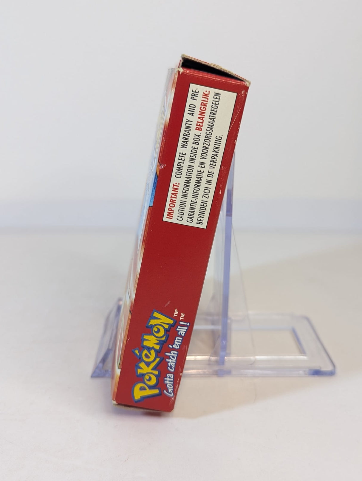 Pokemon Red (1998) Game Boy (Complete With Box, Manual & Inserts)