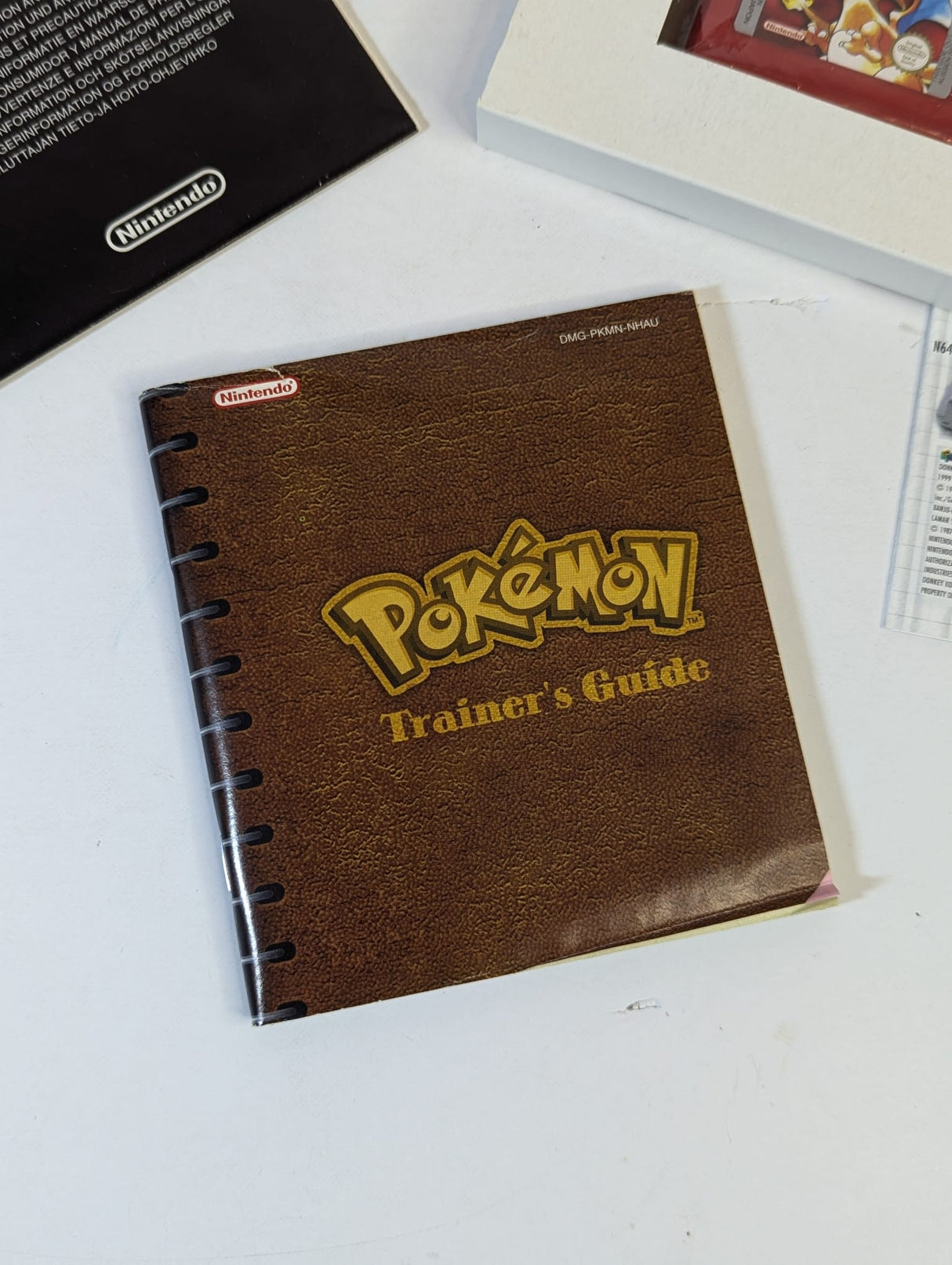 Pokemon Red (1998) Game Boy (Complete With Box, Manual & Inserts)