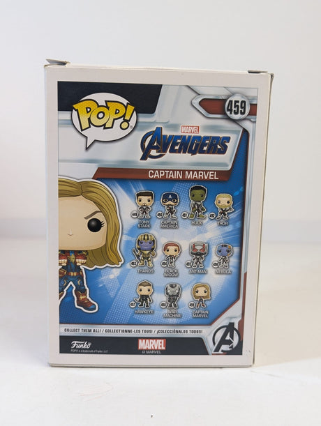 Marvel Avengers Captain Marvel Funko Pop! Vinyl Figure #459