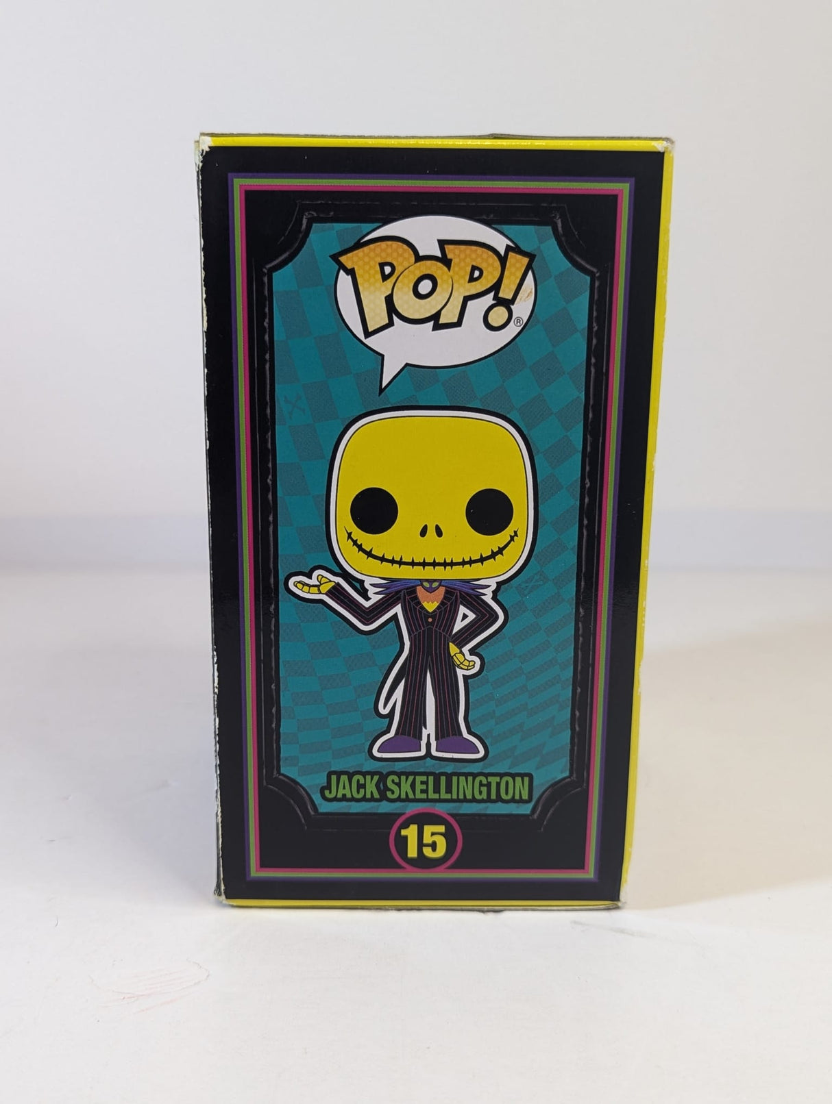 The Nightmare Before Christmas Jack Skellington (Blacklight) Funko Pop! Vinyl Figure #15