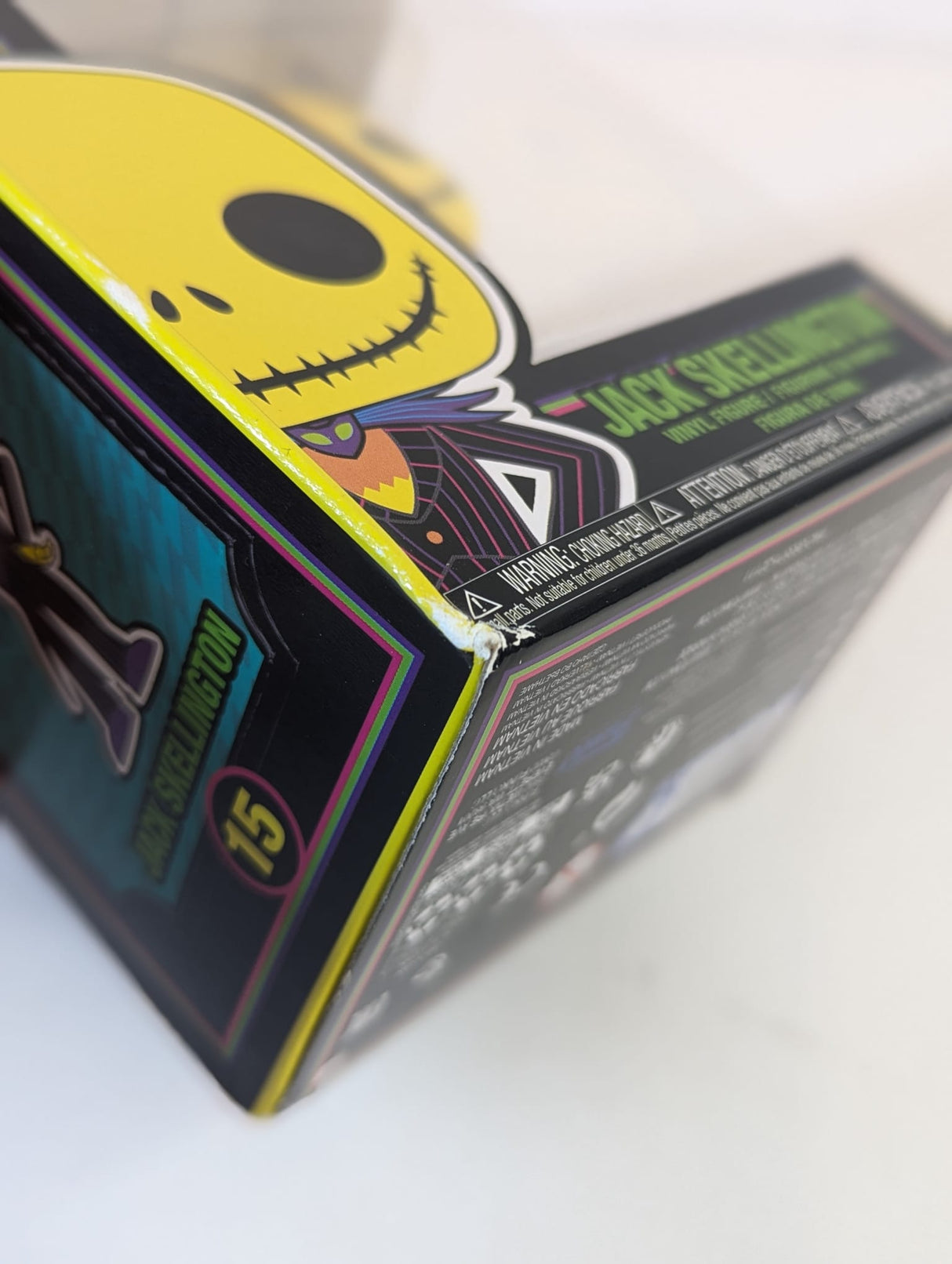 The Nightmare Before Christmas Jack Skellington (Blacklight) Funko Pop! Vinyl Figure #15