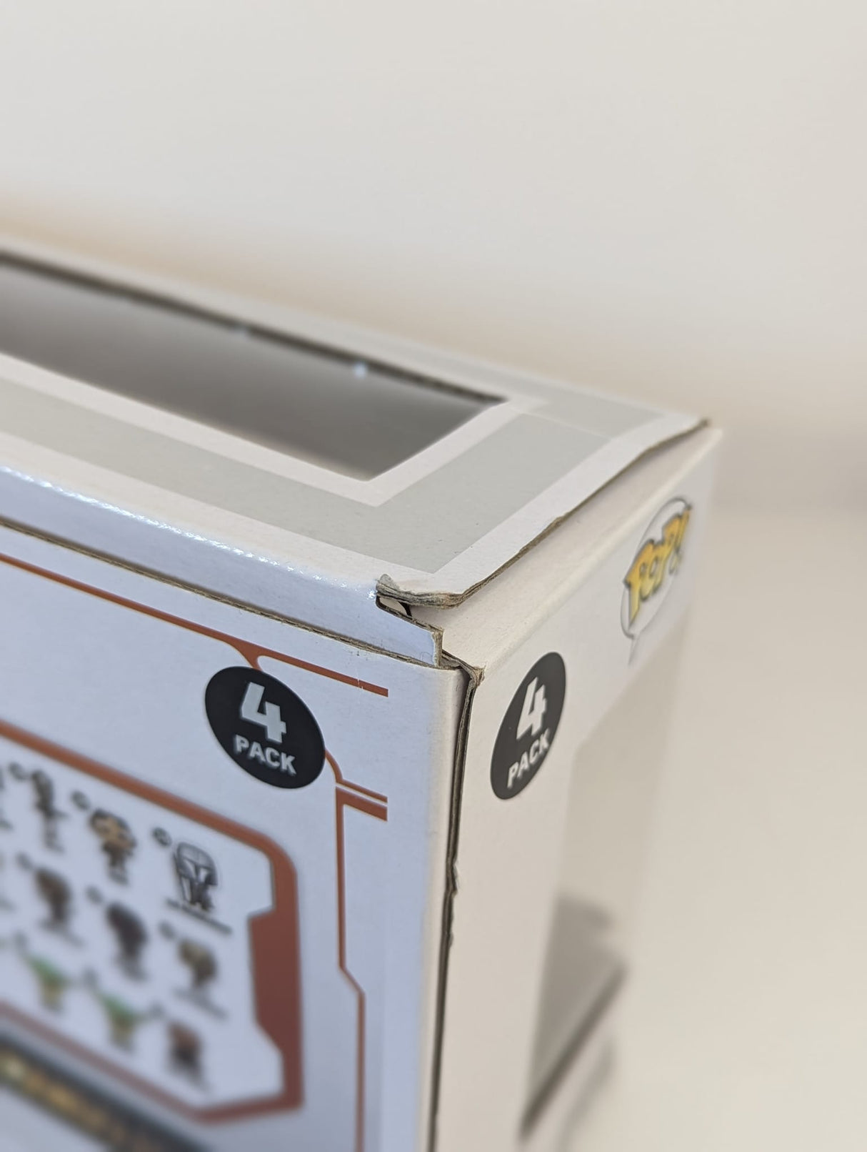 Star Wars Grogu, The Mandalorian, Moff Gideon & Incinerator Stormtrooper Funko Pop! Vinyl Figure 4-Pack