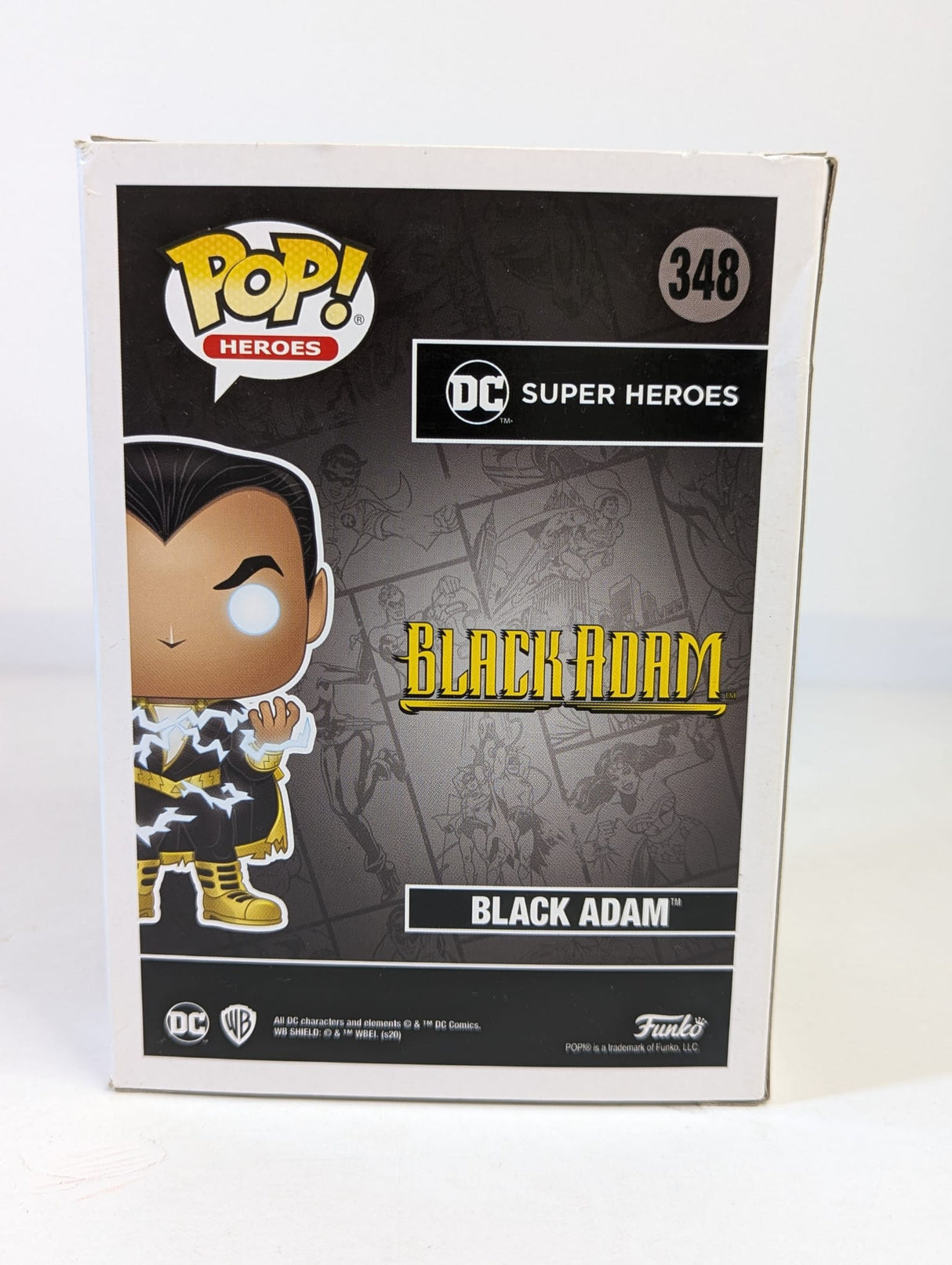 DC Comics Black Adam (Glow in the Dark) Funko Pop! Vinyl Figure #348