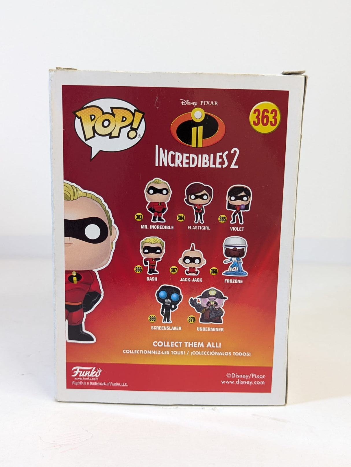 Disney Pixar The Incredibles 2 Mr. Incredible Funko Pop! Vinyl Figure #363