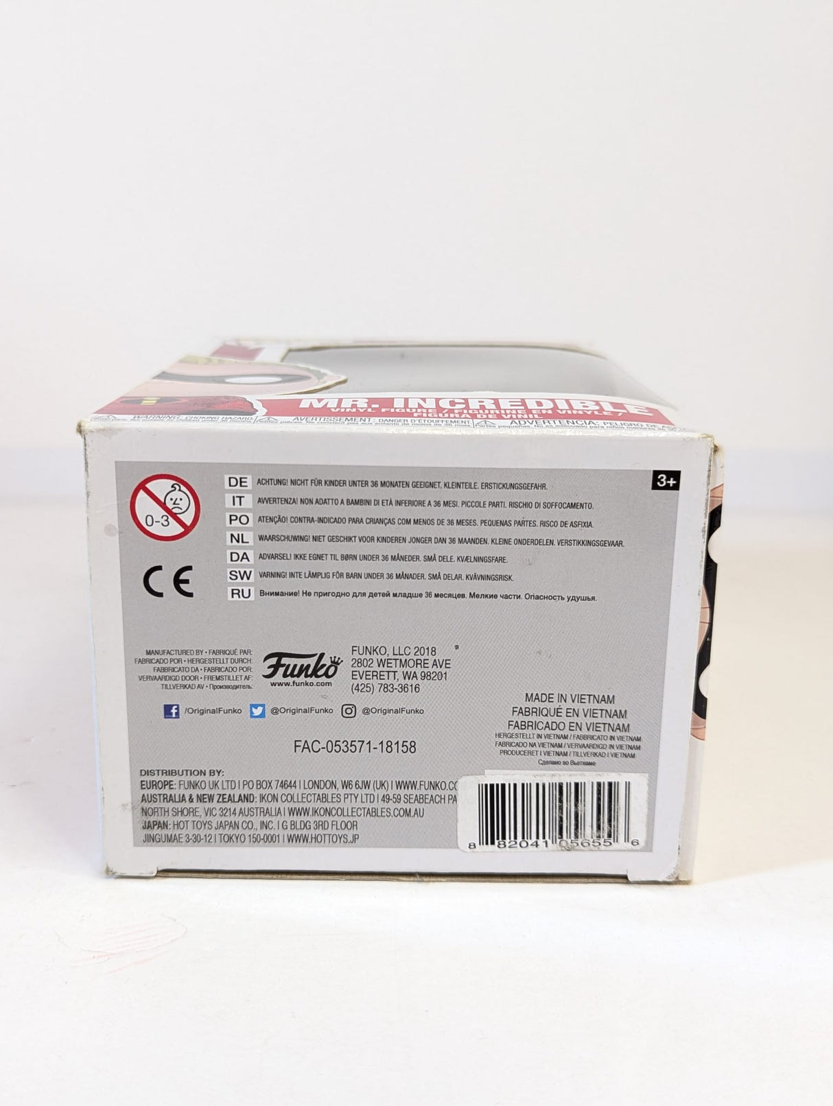 Disney Pixar The Incredibles 2 Mr. Incredible Funko Pop! Vinyl Figure #363