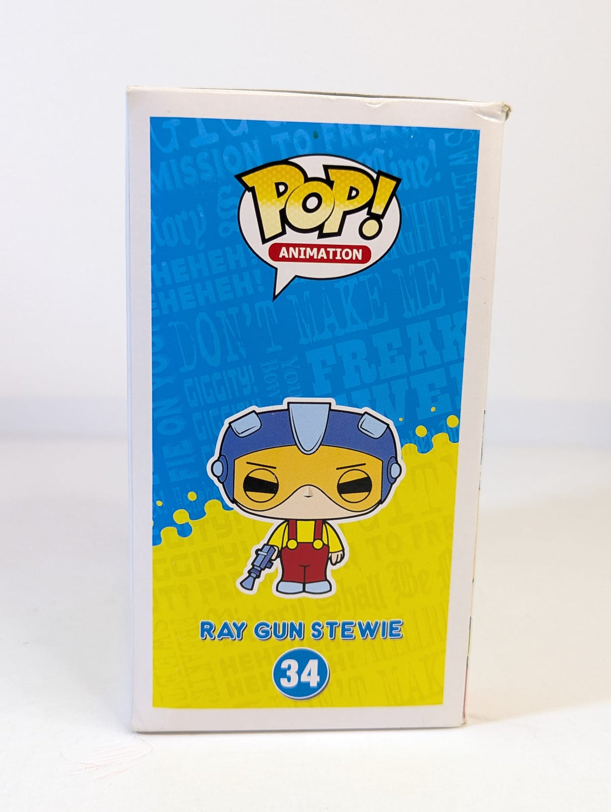 Family Guy Ray Gun Stewie Funko Pop! Vinyl Figure #34