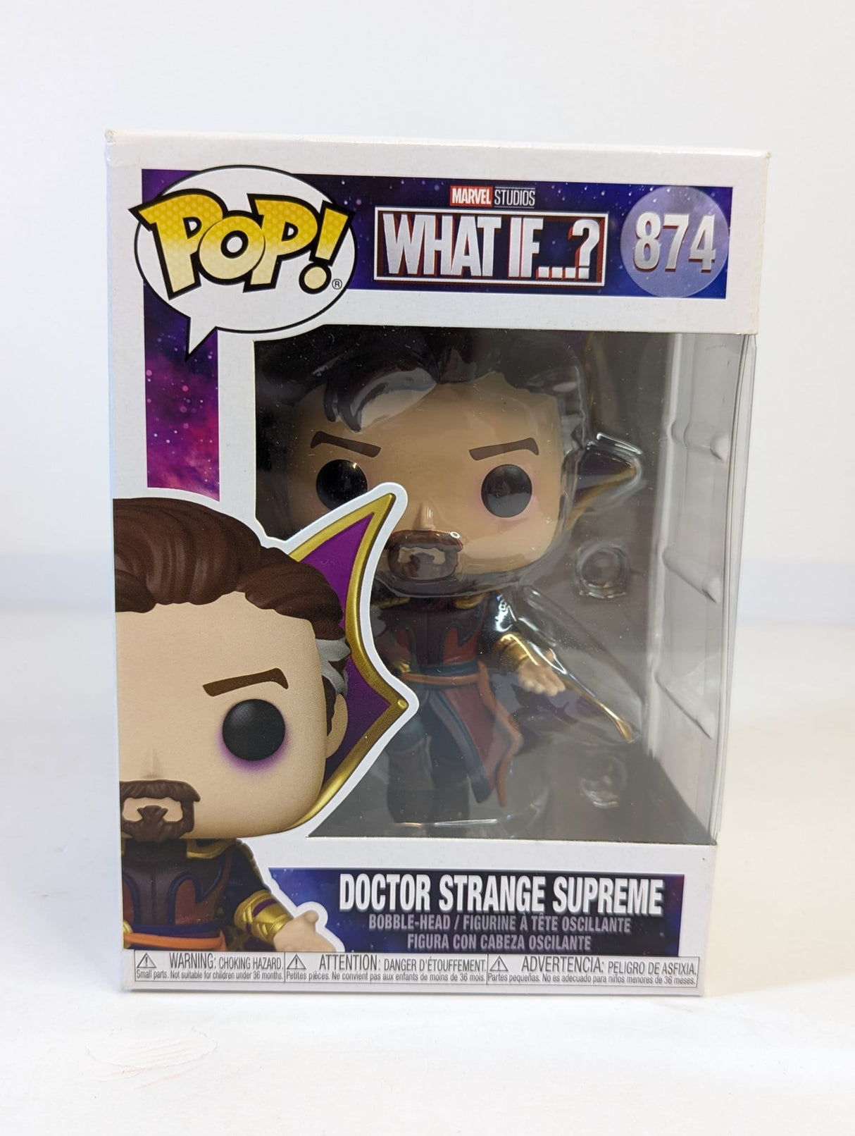 Marvel What If...? Doctor Strange Supreme Funko Pop! Vinyl Figure #874