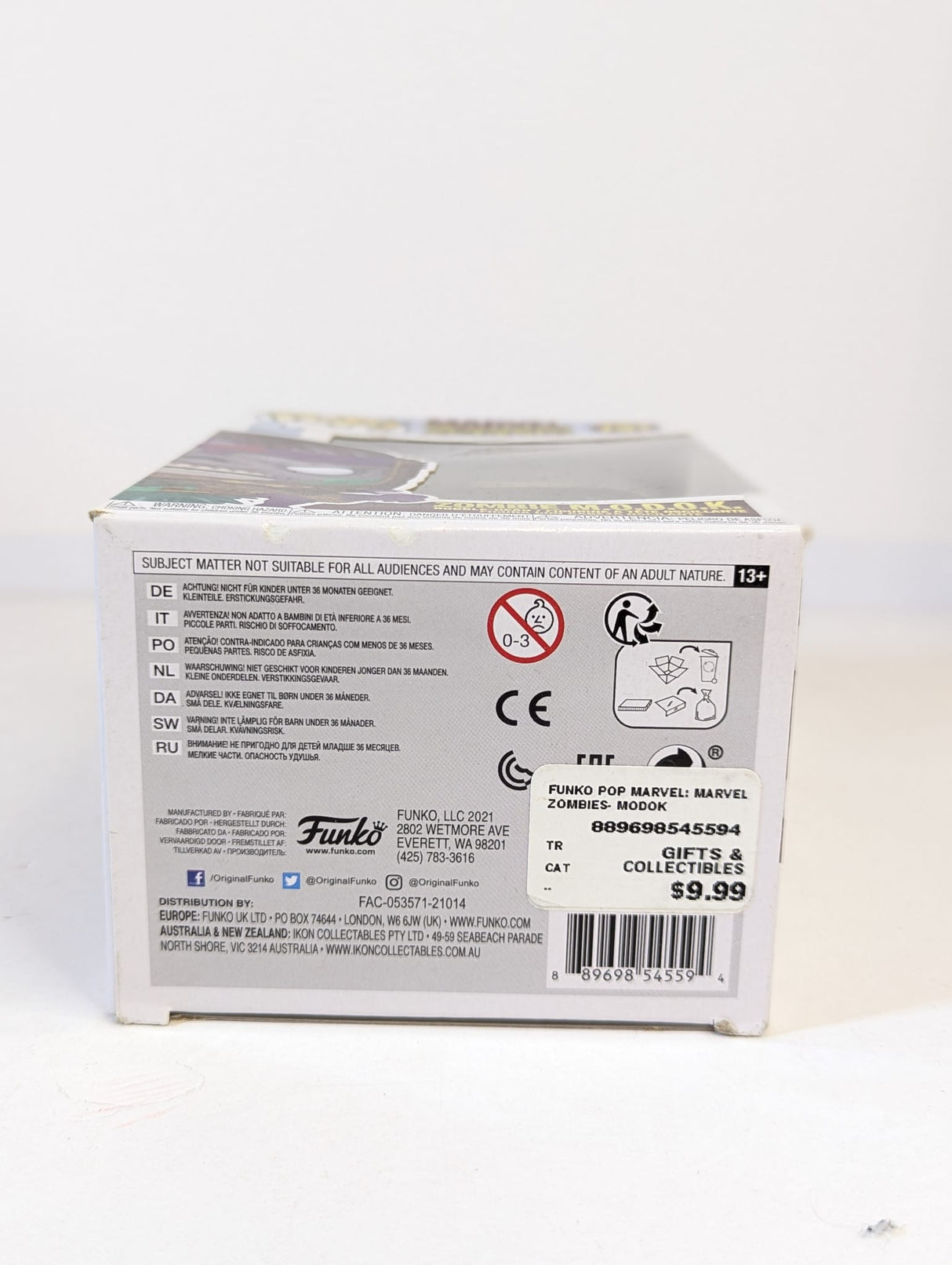 Marvel Zombies Zombie Modok Funko Pop! Vinyl Figure #791