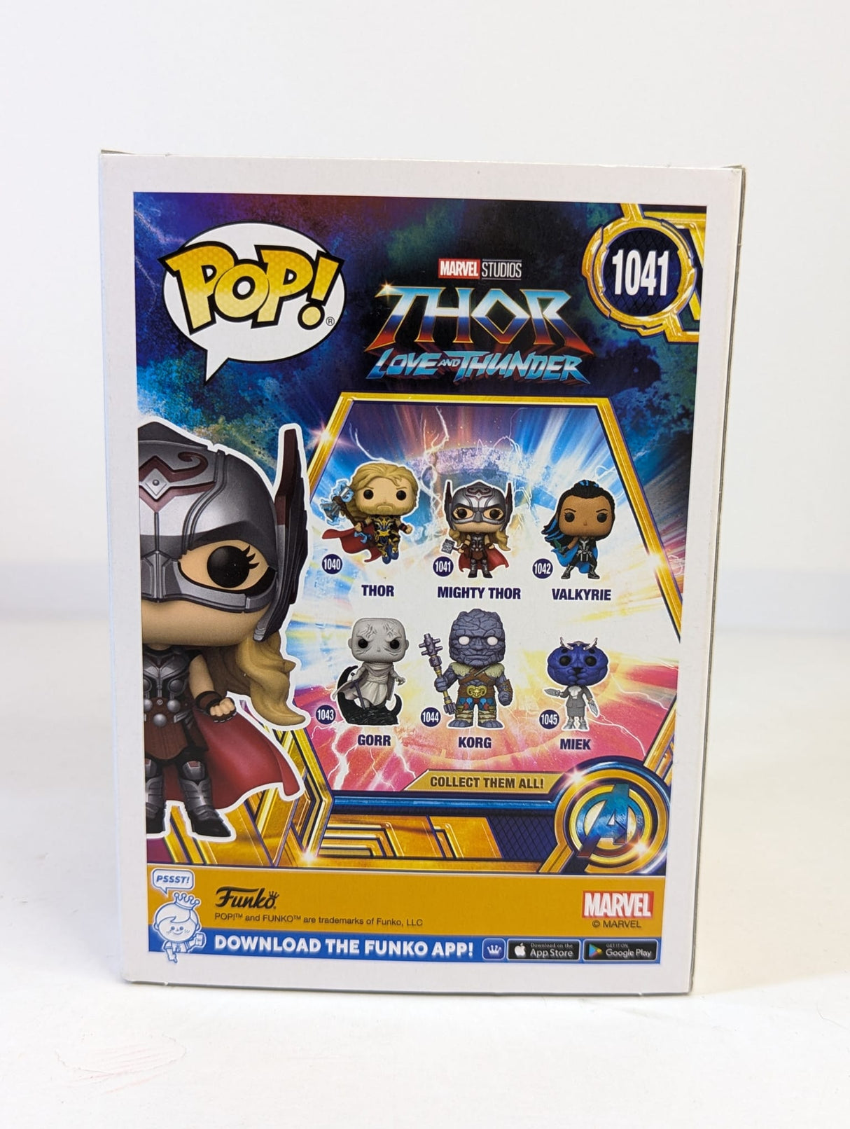 Marvel Thor Love and Thunder Mighty Thor Funko Pop! Vinyl Figure #1041