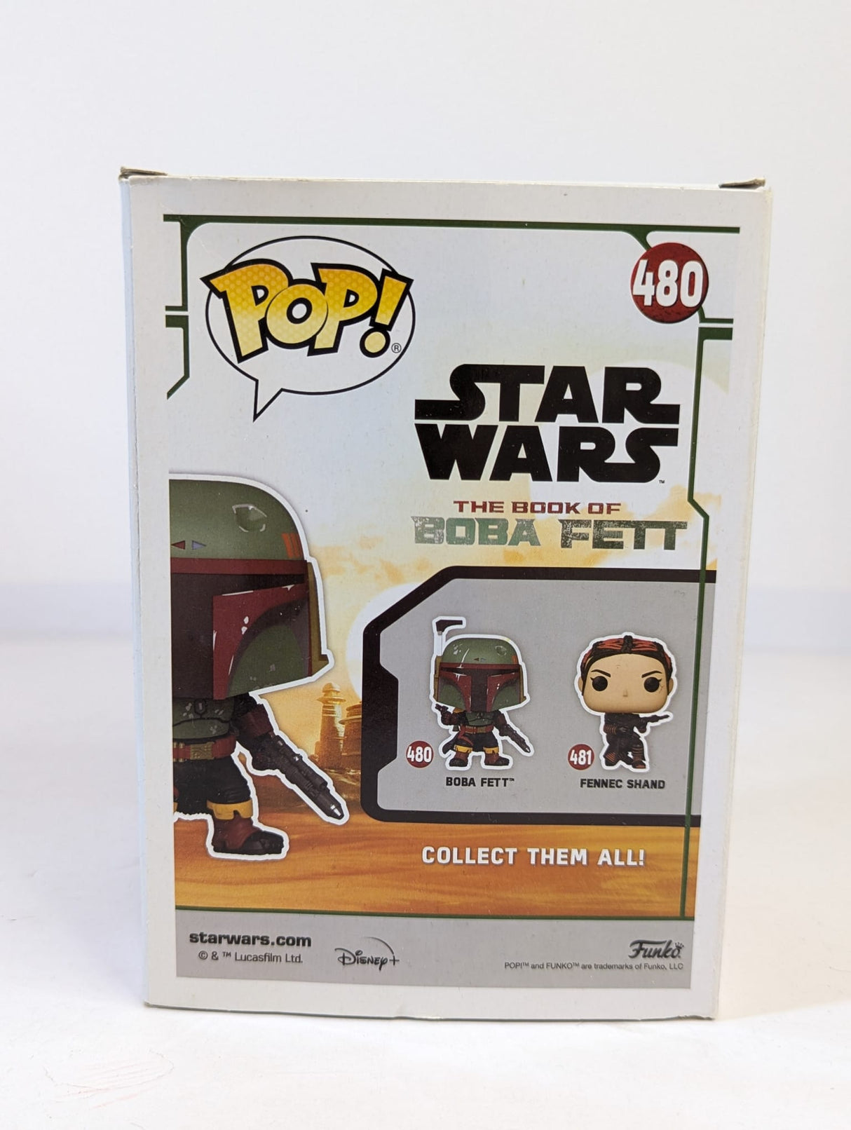 Star Wars Boba Fett Funko Pop! Vinyl Figure #480