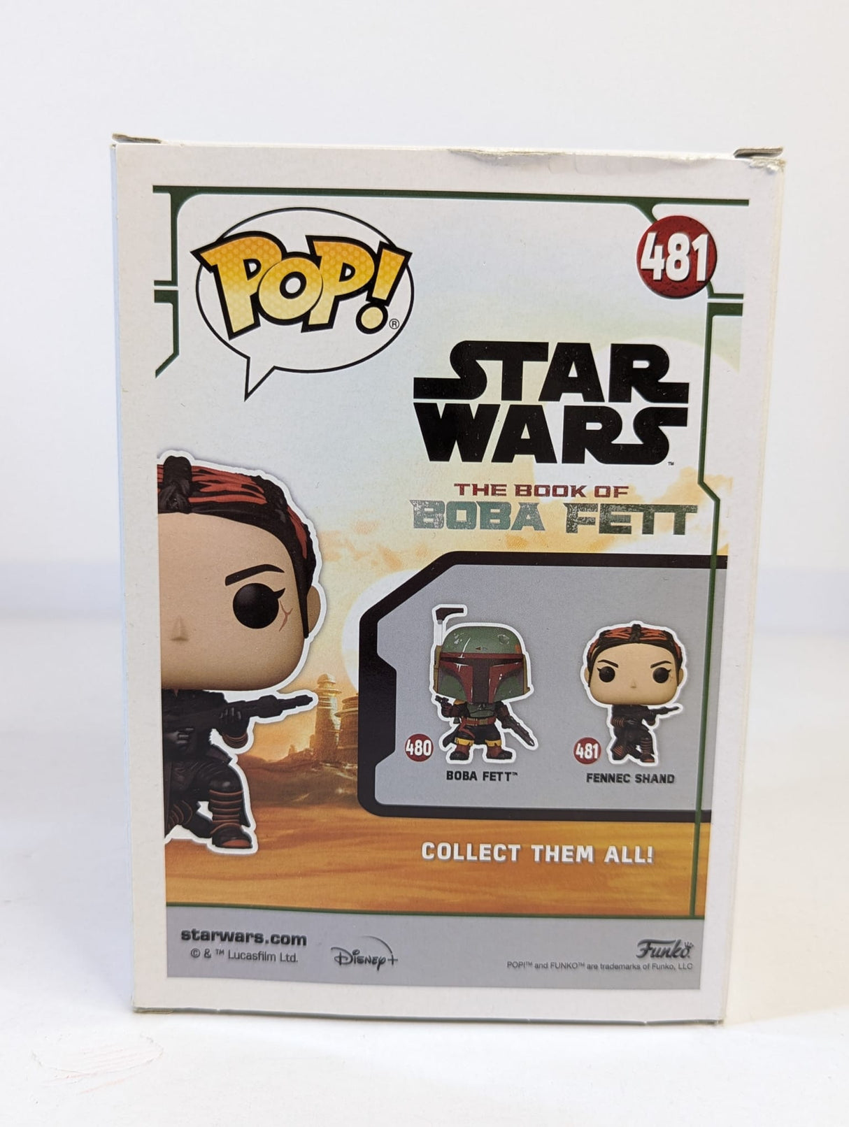 Star Wars Fennec Shand Funko Pop! Vinyl Figure #481