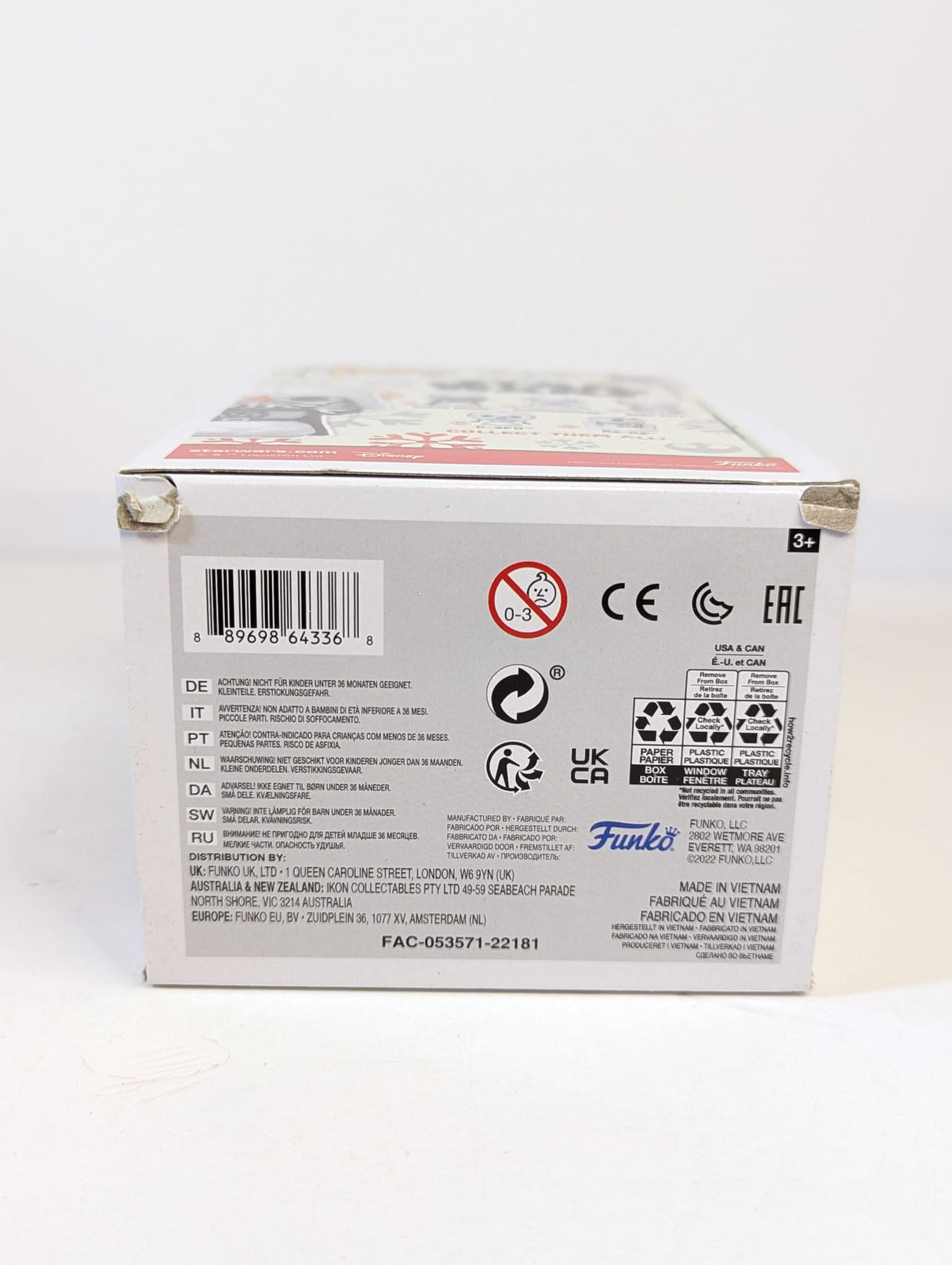 Star Wars Darth Vader (Snowman) Funko Pop! Vinyl Figure #556