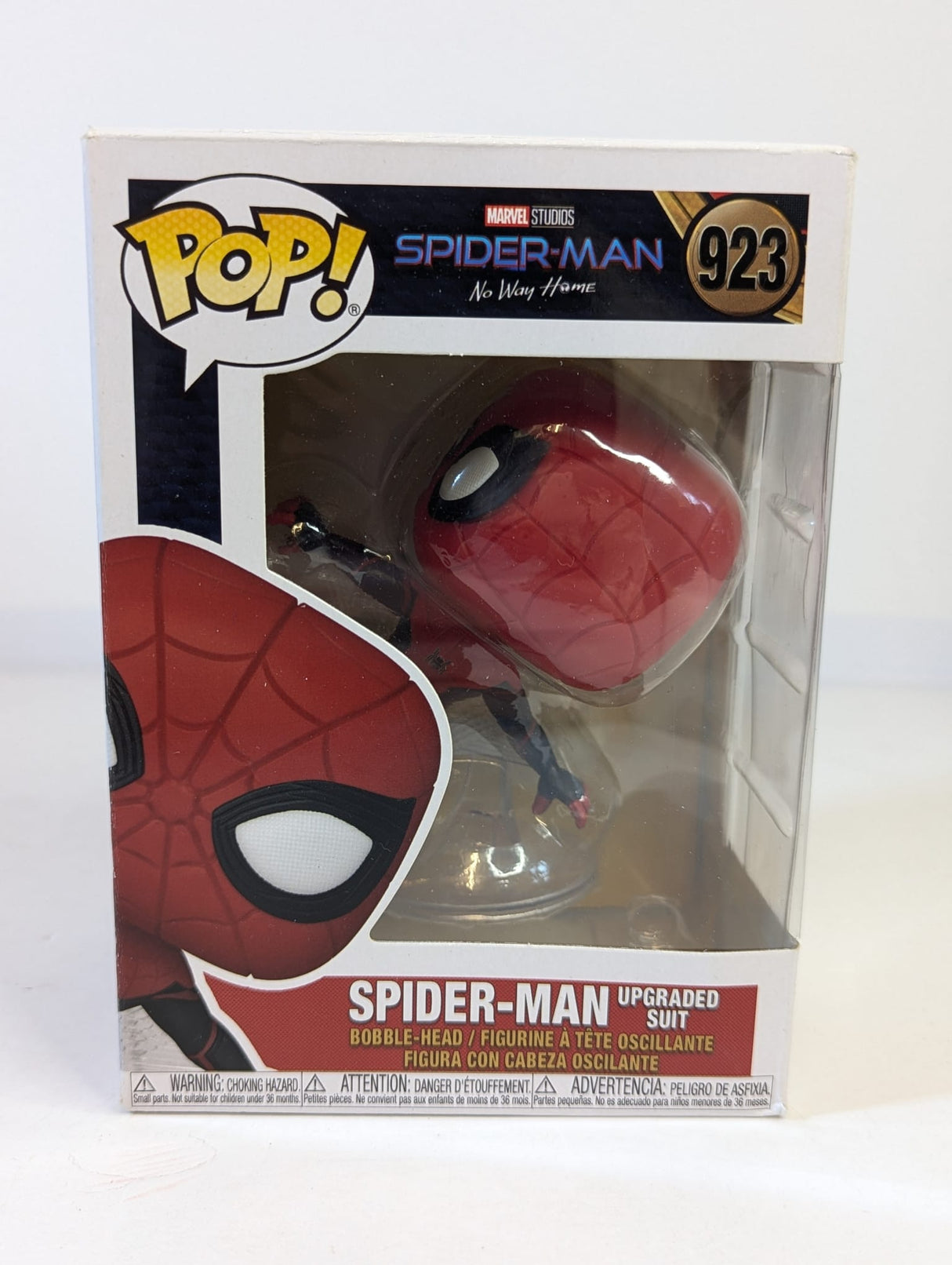 Marvel Spider-Man No Way Home Spider-Man (Upgraded Suit) Funko Pop! Vinyl Figure #923