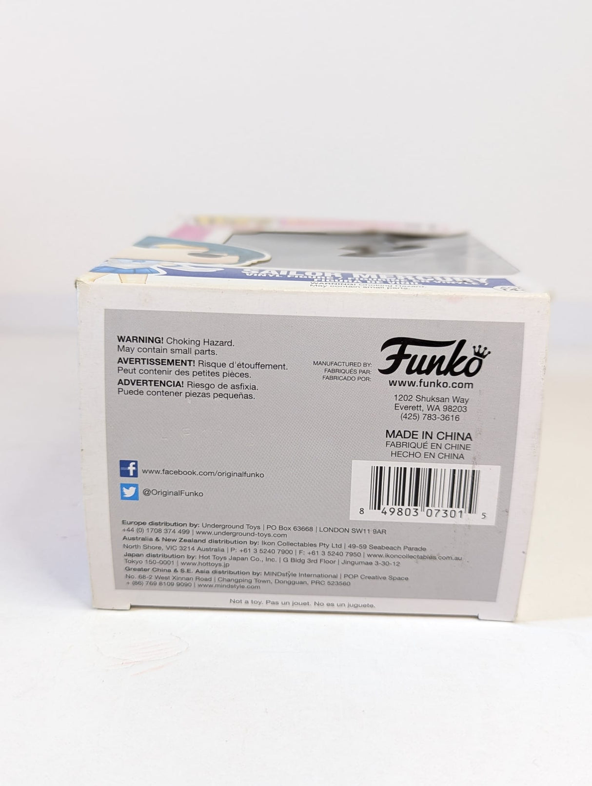 Sailor Moon Sailor Mercury Funko Pop! Vinyl Figure #91