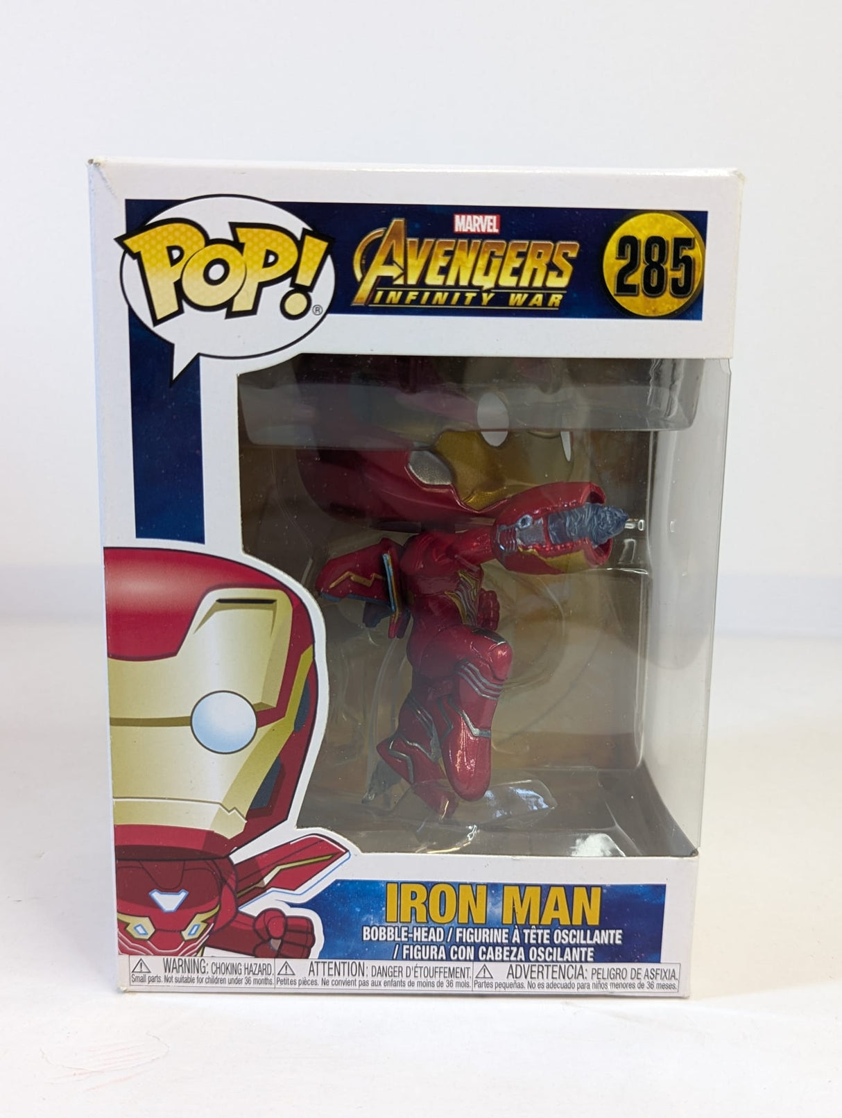 Marvel Avengers Infinity War Iron Man (With Nano Repulsor Cannon) Funko Pop! Vinyl Figure #285