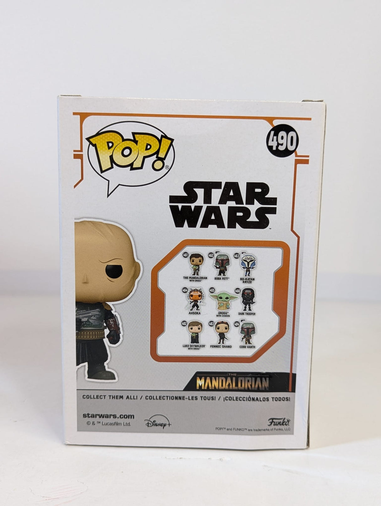 Star Wars Boba Fett (Unmasked) Funko Pop! Vinyl Figure #490