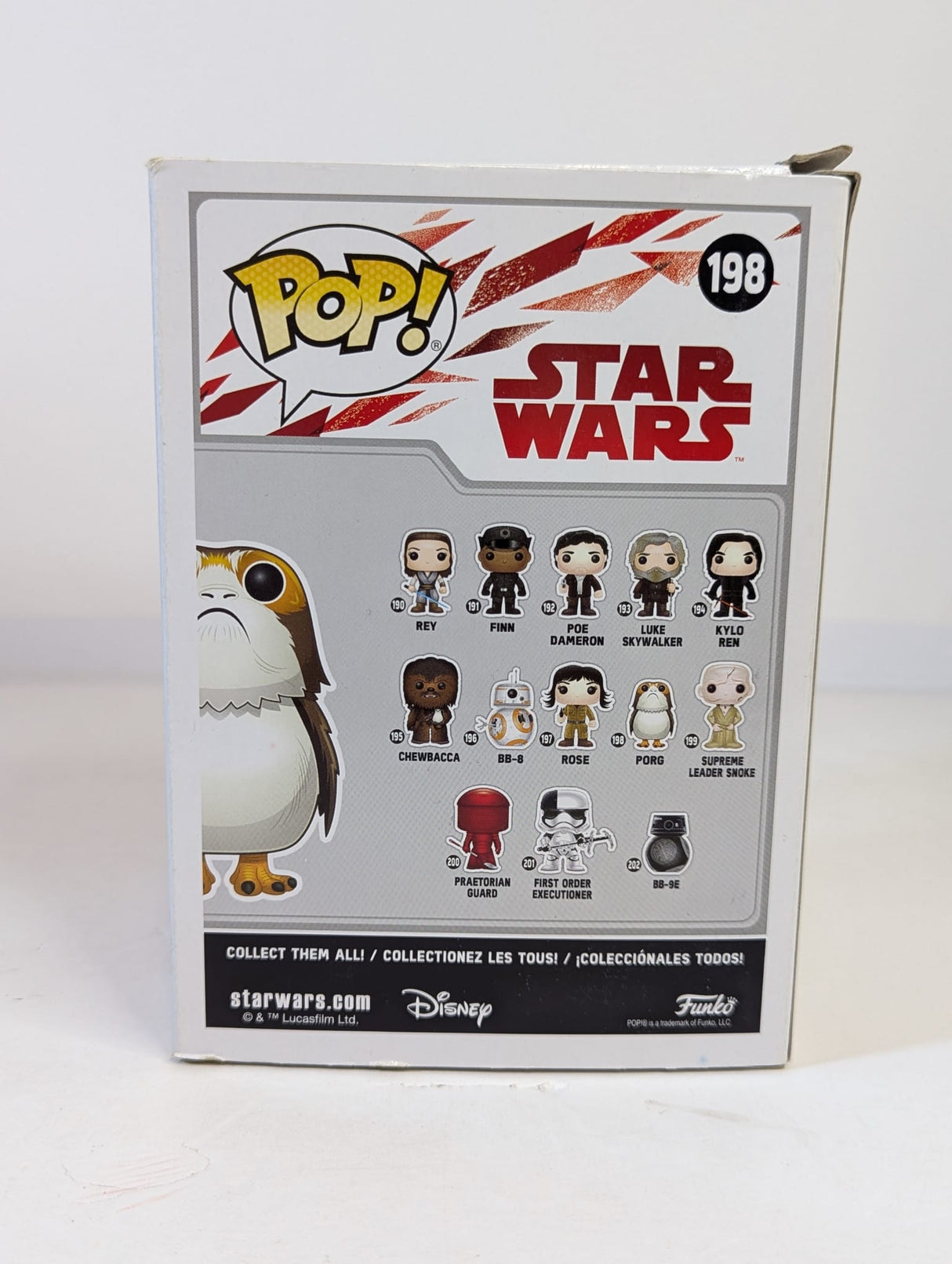 Star Wars Porg (Open Mouth) (Chase) Funko Pop! Vinyl Figure #198