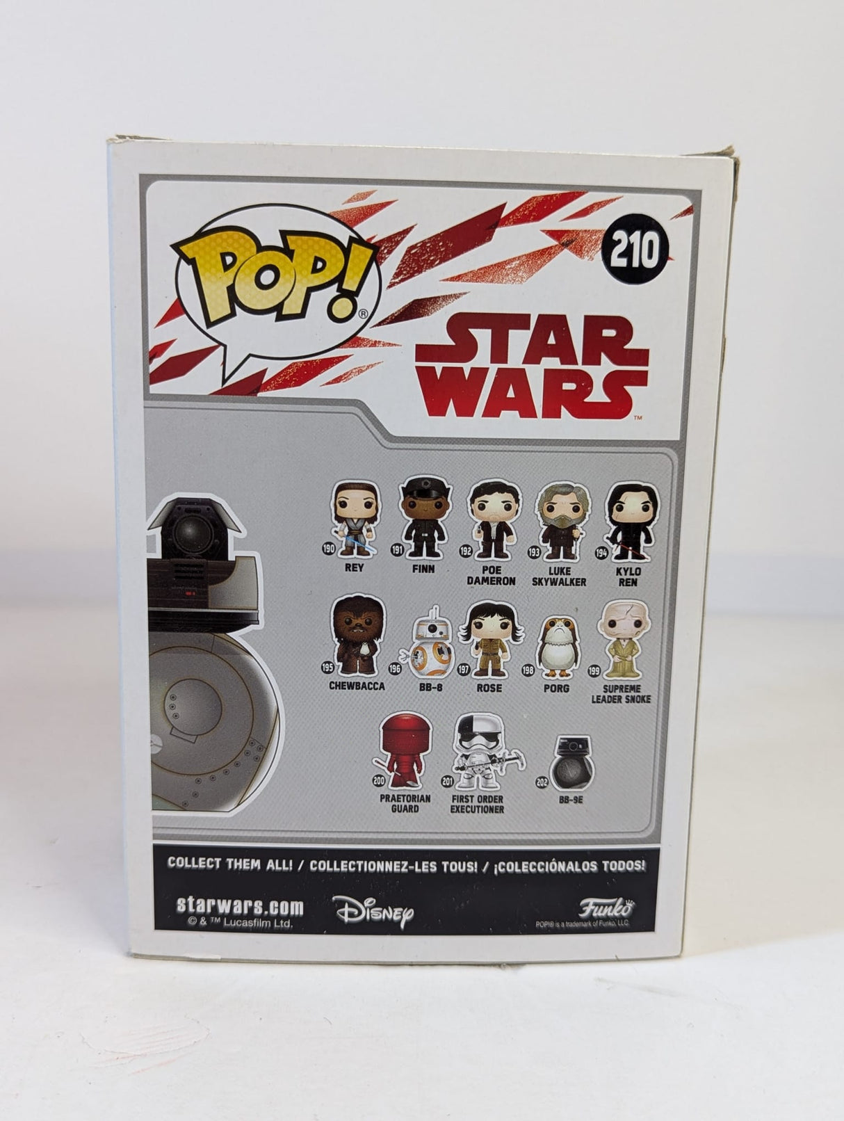 Star Wars Resistance BB Unit Funko Pop! Vinyl Figure #210