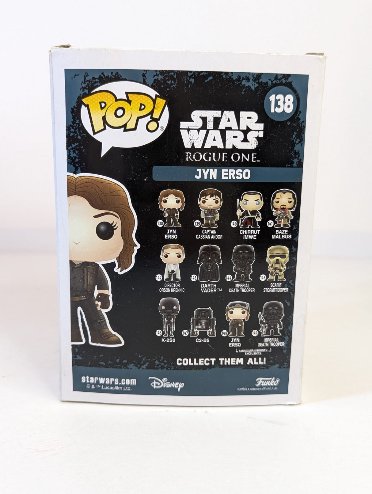 Star Wars Rogue One Jyn Erso Funko Pop! Vinyl Figure #138