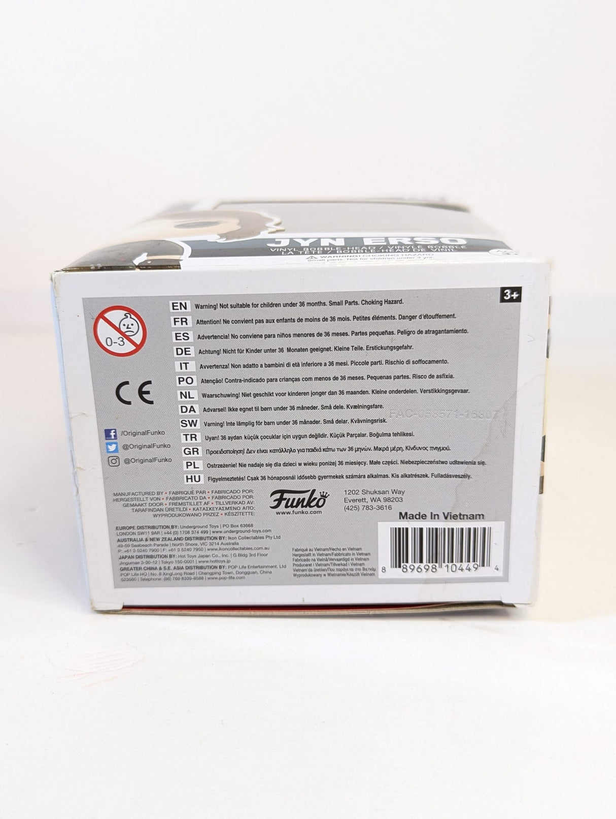 Star Wars Rogue One Jyn Erso Funko Pop! Vinyl Figure #138