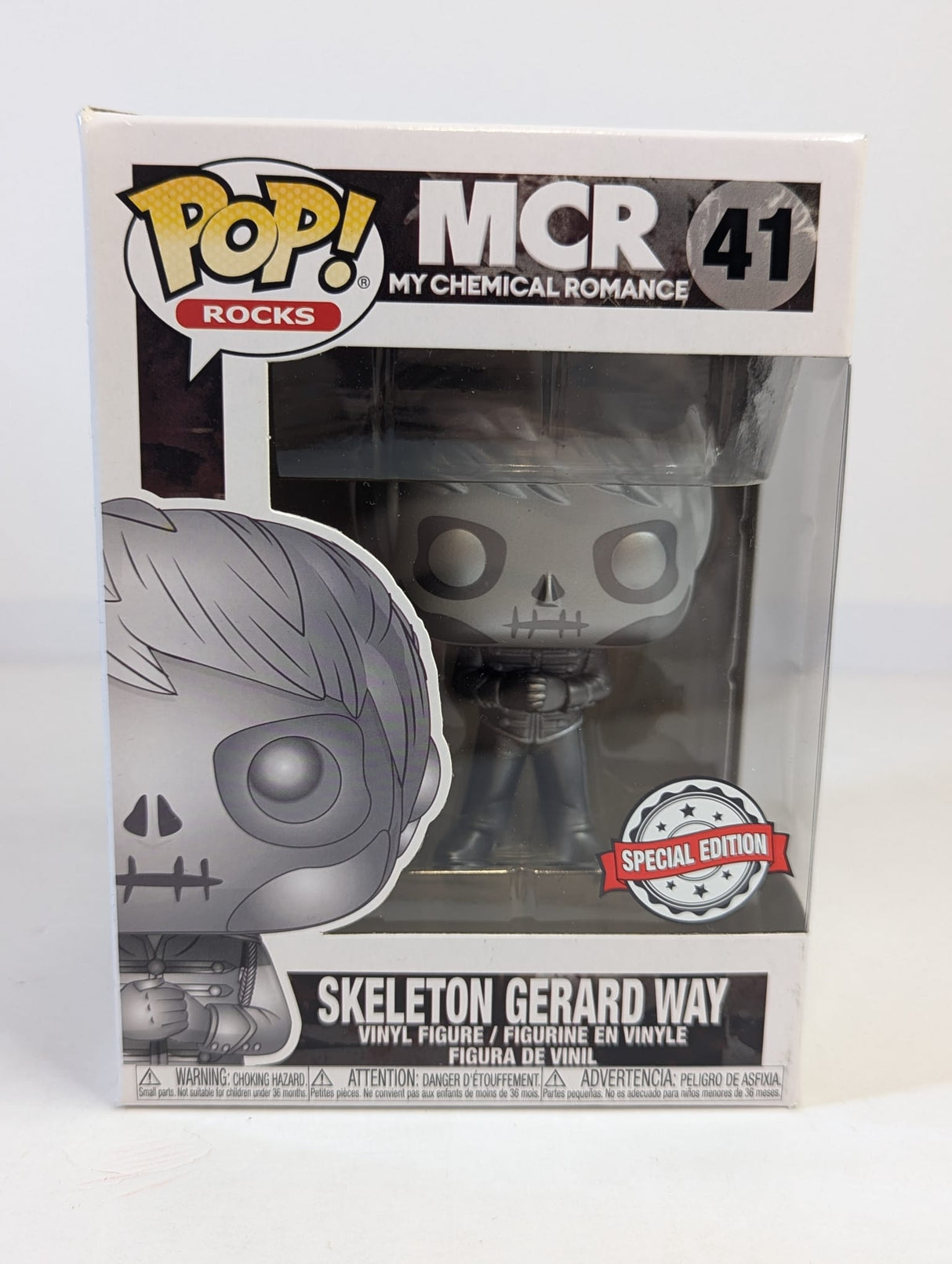 My Chemical Romance Skeleton Gerard Way Funko Pop! Vinyl Figure #41