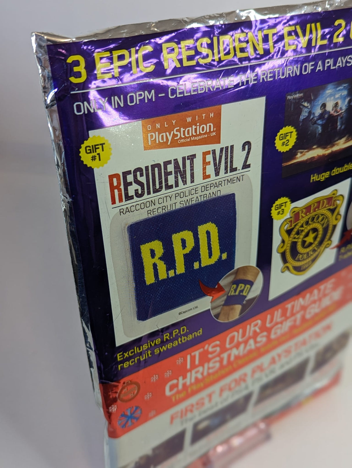 PlayStation Official Magazine UK #156 Resident Evil 2 Collector's Issue (Sealed With Free Gifts)