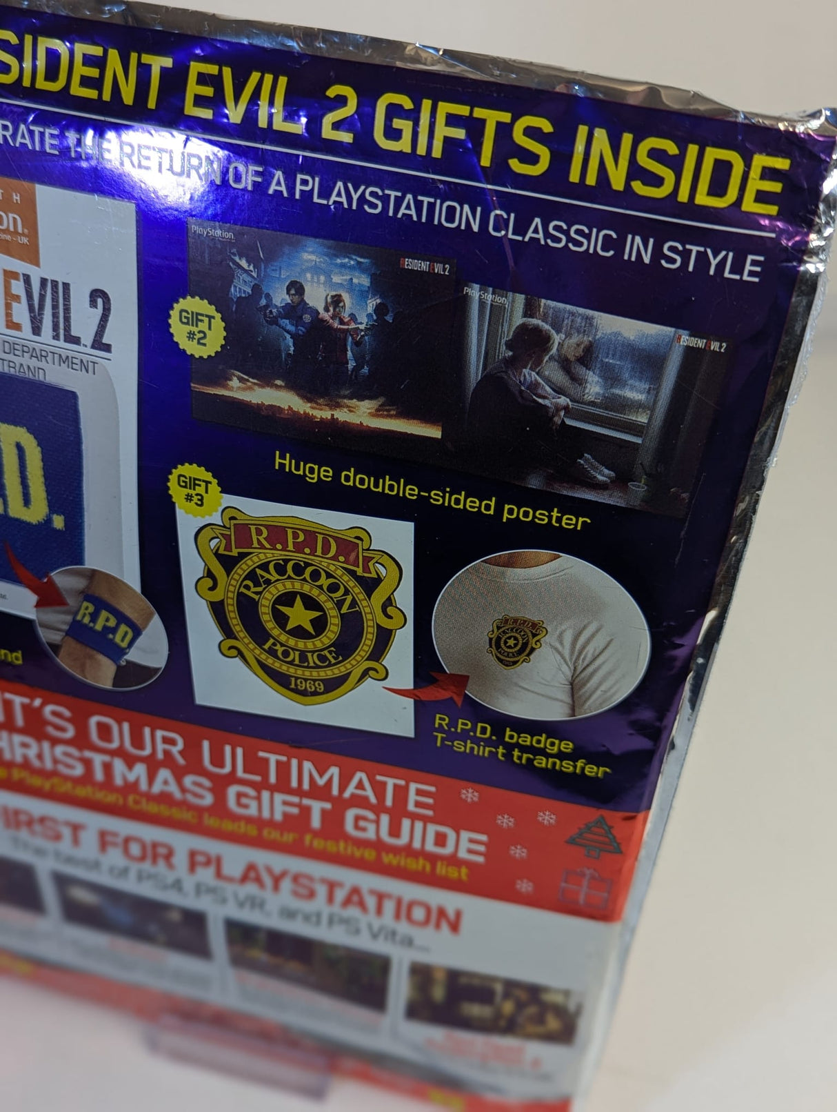 PlayStation Official Magazine UK #156 Resident Evil 2 Collector's Issue (Sealed With Free Gifts)