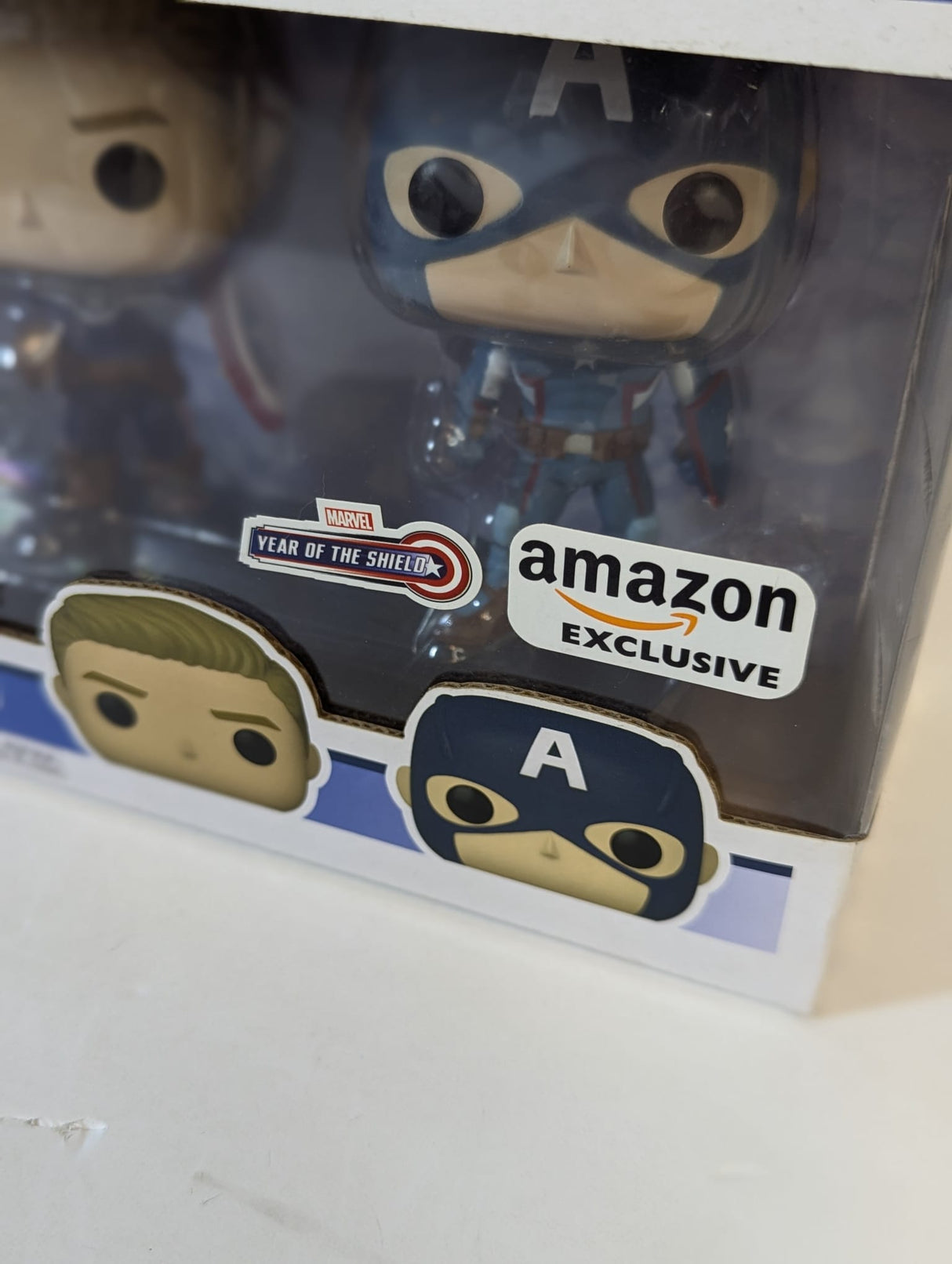 Marvel Captain America Through the Ages Funko Pop! Vinyl Figure 5-Pack