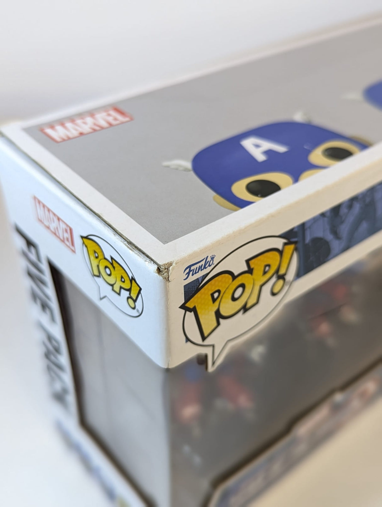 Marvel Captain America Through the Ages Funko Pop! Vinyl Figure 5-Pack