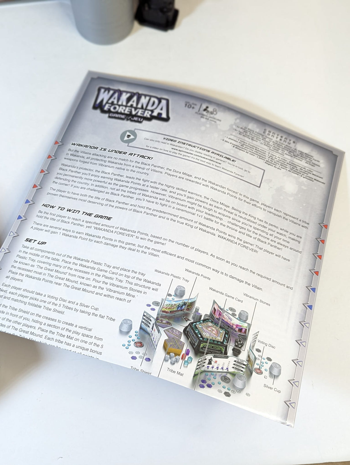 Marvel Black Panther Wakanda Forever Board Game