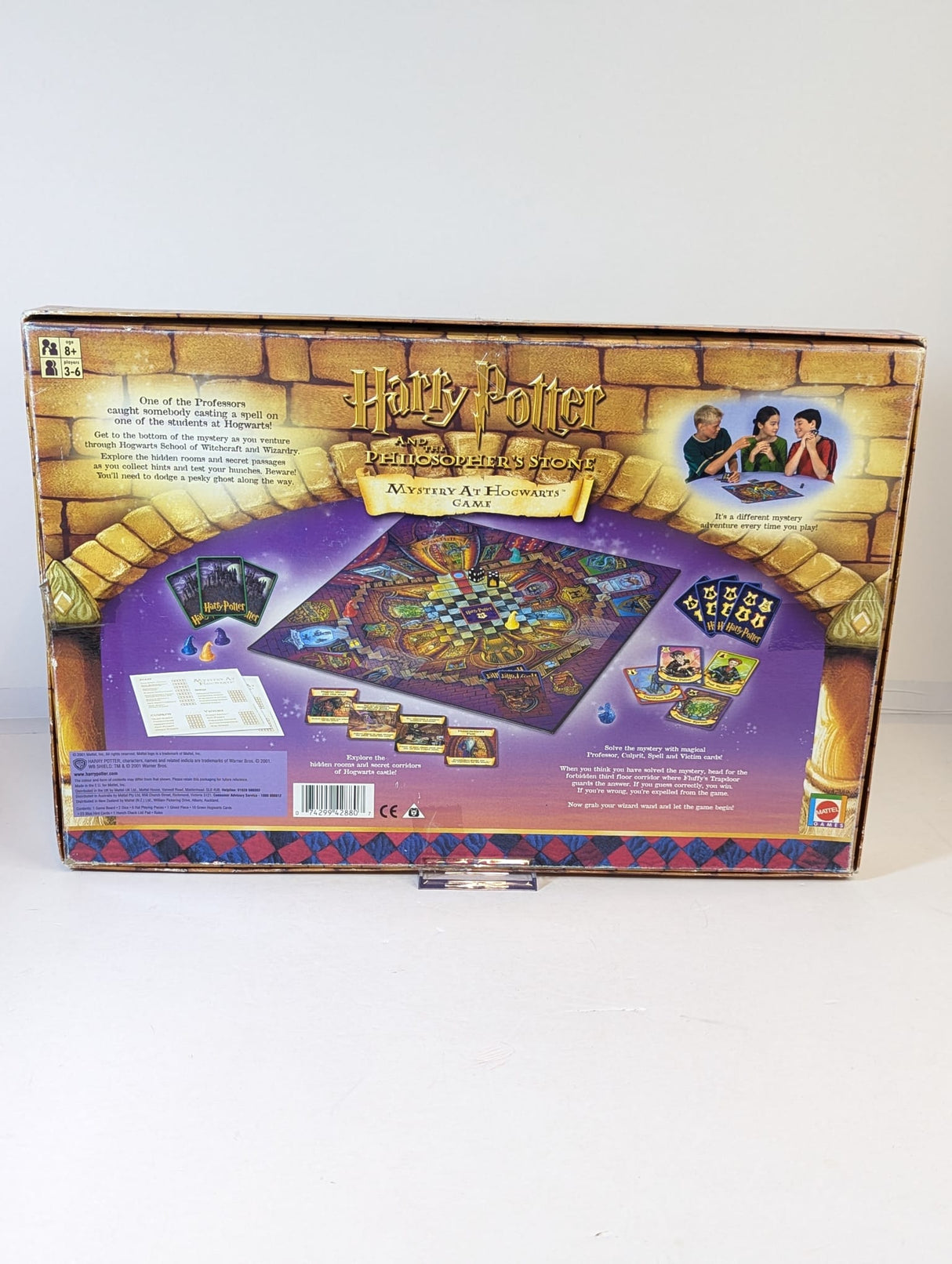 Harry Potter and the Philosopher's Stone Mystery at Hogwarts Board Game