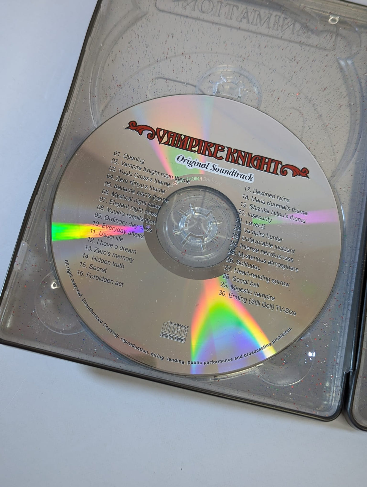 Vampire Knight Season 1 & 2 DVD and Soundtrack CD Collector's Edition