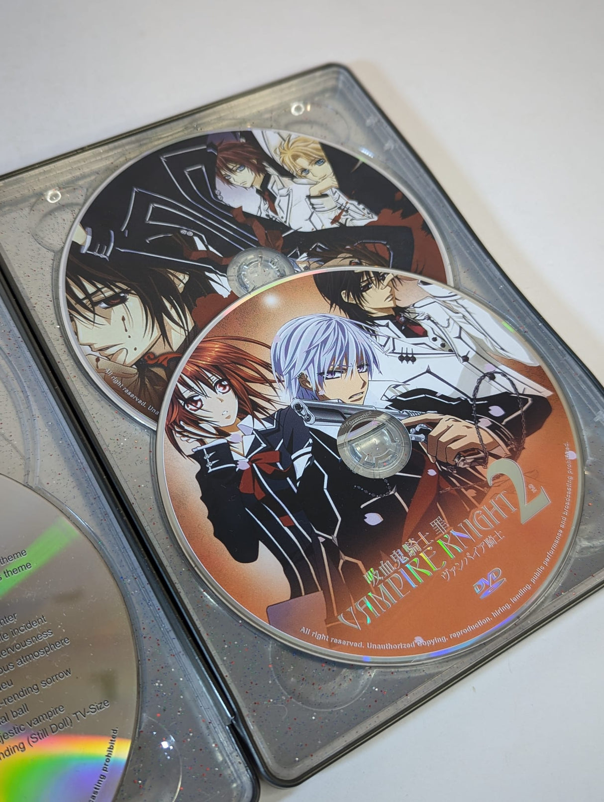 Vampire Knight Season 1 & 2 DVD and Soundtrack CD Collector's Edition