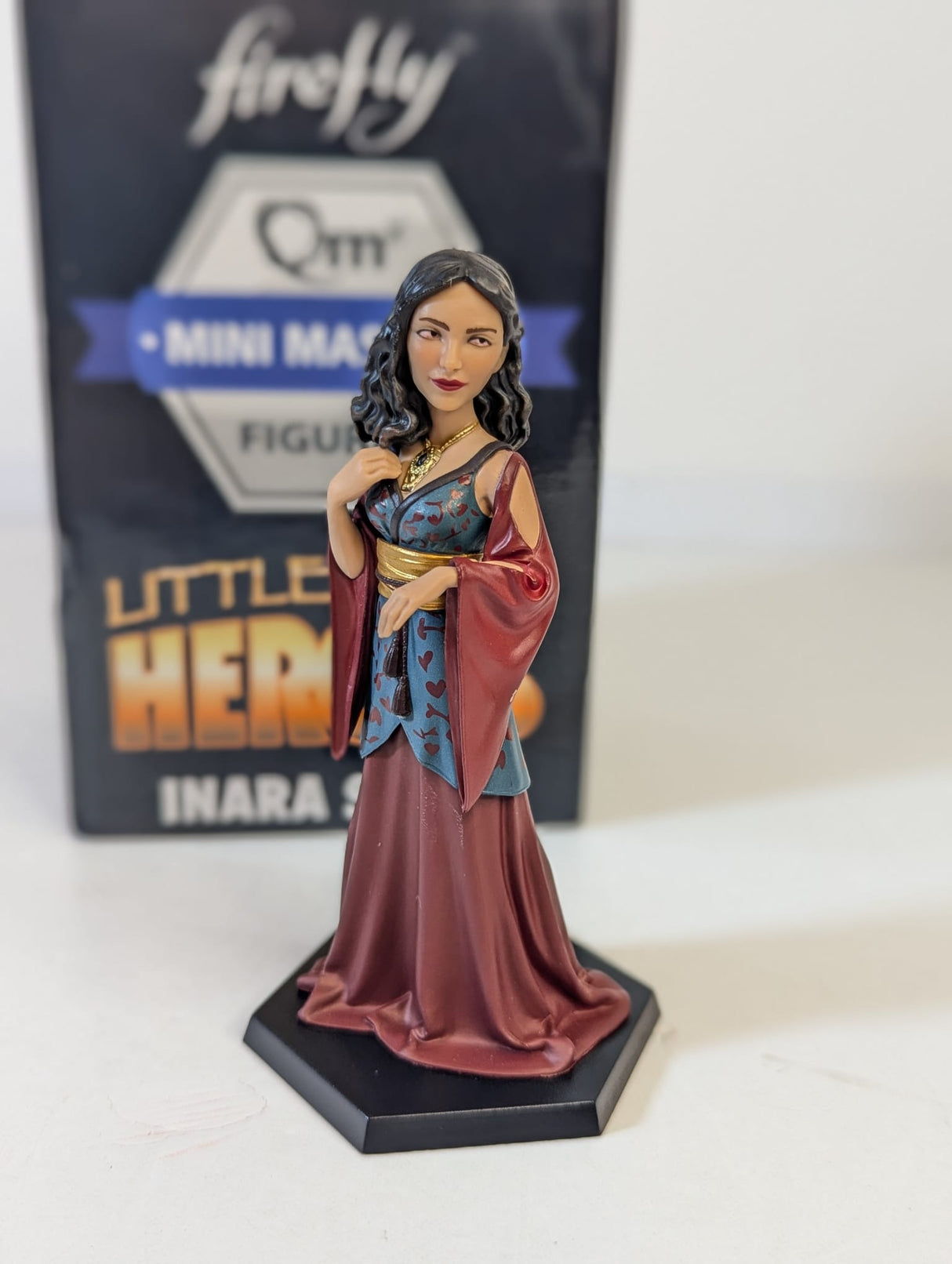 Firefly Inara Serra Little Damn Heroes QMX Mini Masters Figurine