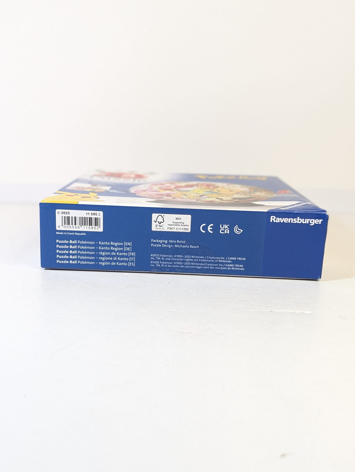 Pokemon Kanto Region 3D Puzzle (73 Pieces)