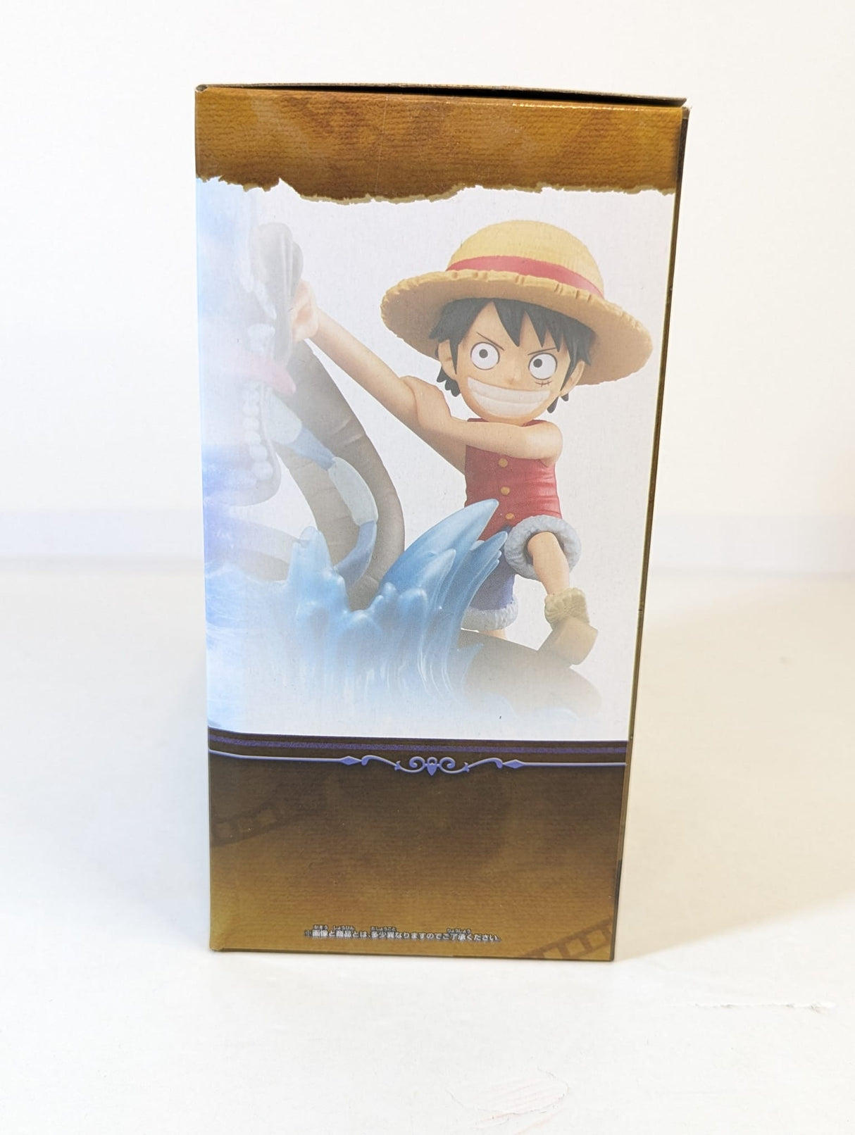 One Piece Log Stories Monkey D. Luffy vs. Local Sea Monster 7cm Banpresto Figure