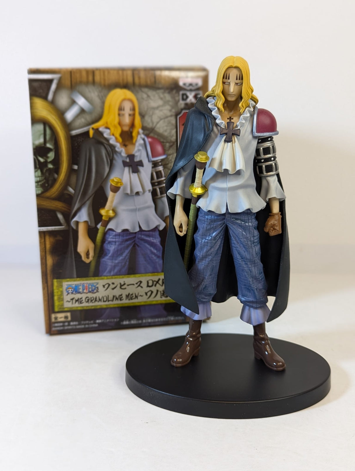 One Piece Basil Hawkins The Grandline Men 17cm Banpresto Figure