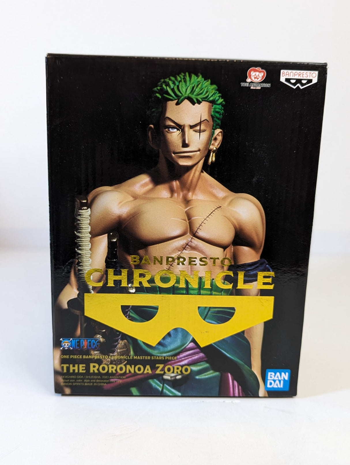 One Piece The Roronoa Zoro Banpresto Chronicle Master Stars Piece 11" Figure