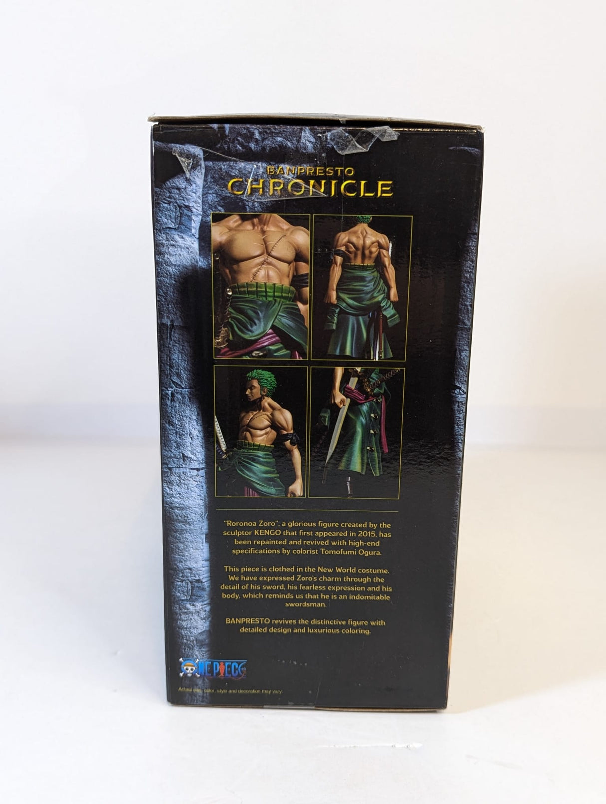 One Piece The Roronoa Zoro Banpresto Chronicle Master Stars Piece 11" Figure