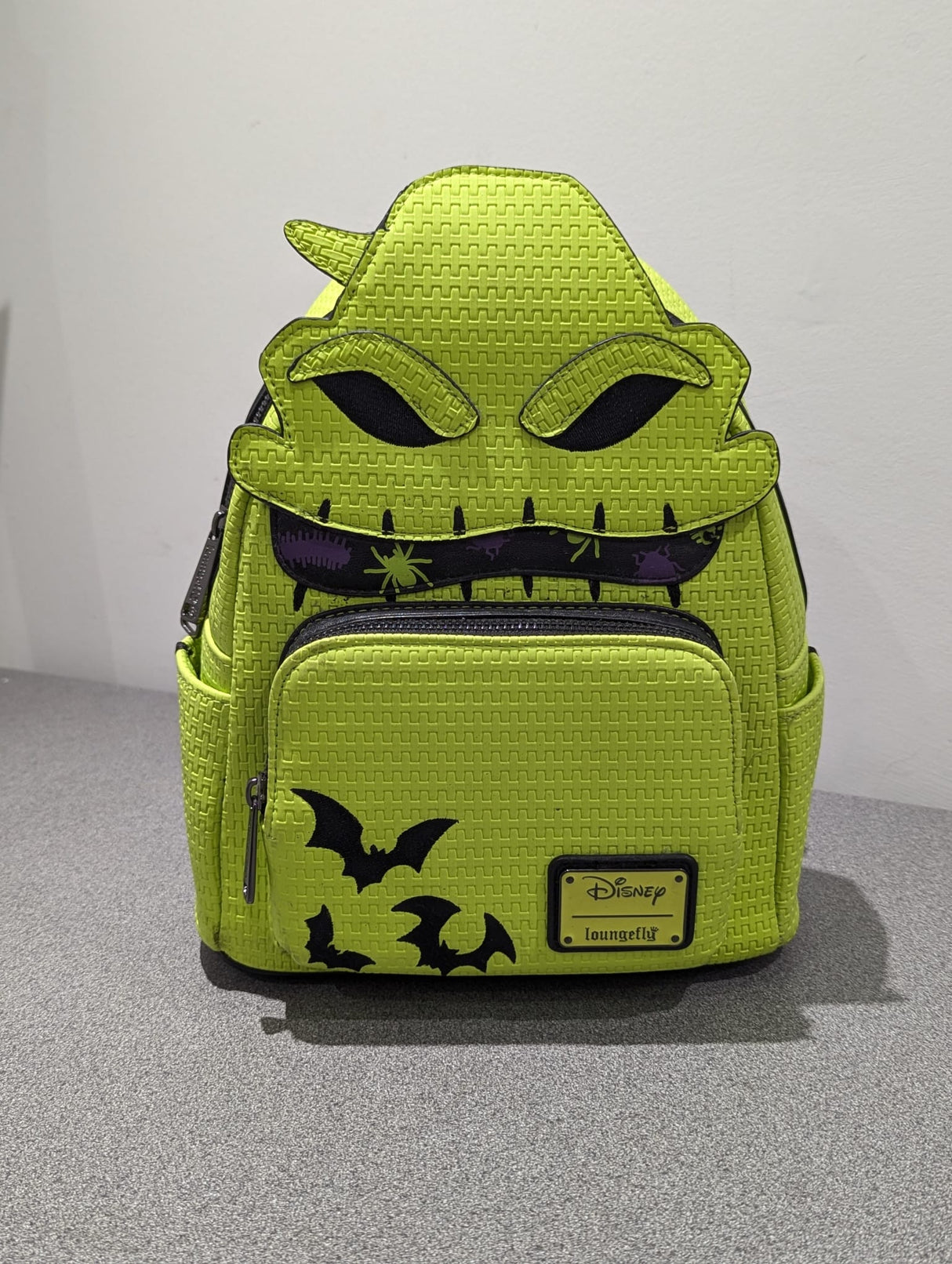 The Nightmare Before Christmas Oogie Boogie 2021 Glow in the Dark Loungefly Backpack