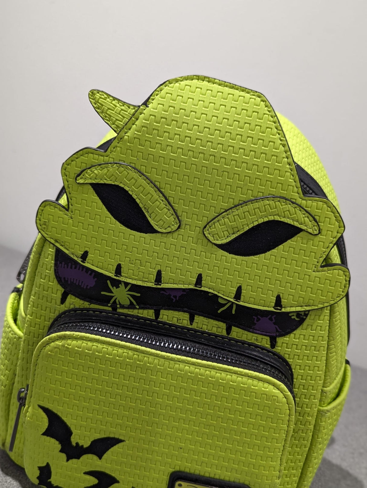The Nightmare Before Christmas Oogie Boogie 2021 Glow in the Dark Loungefly Backpack