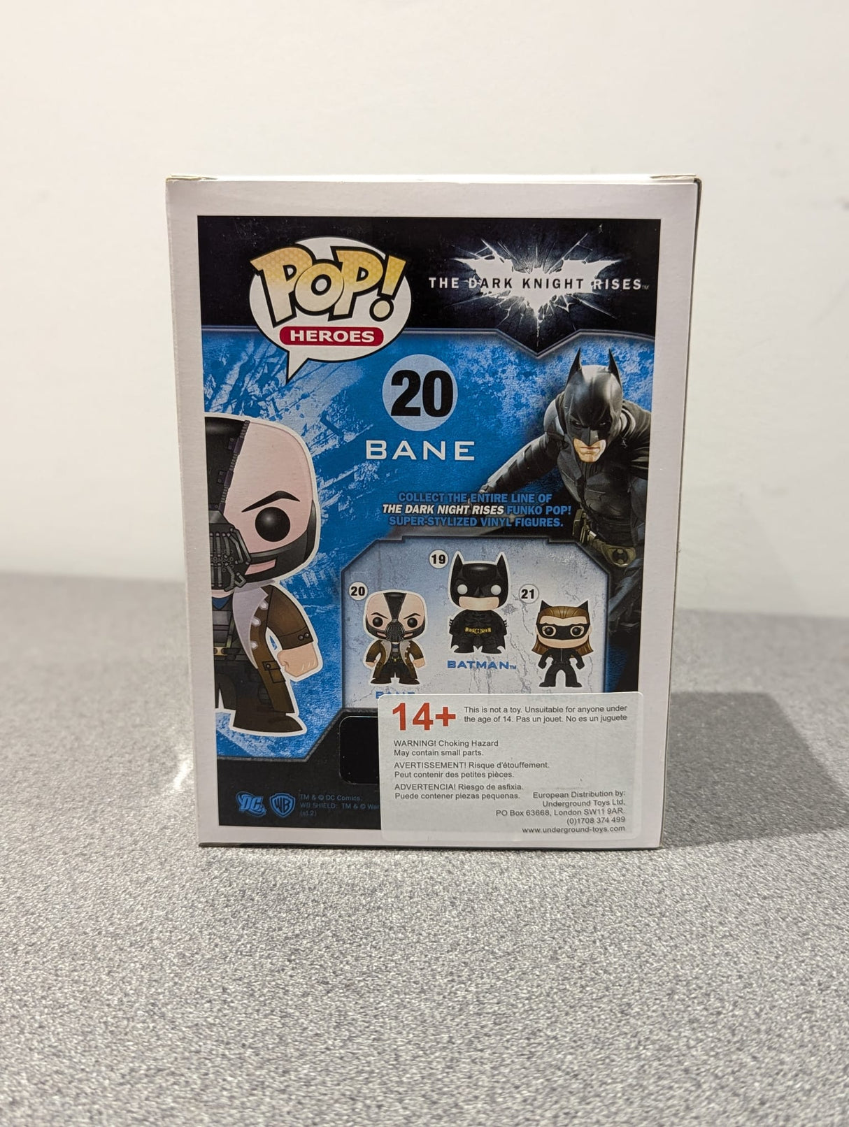 DC Comics Batman The Dark Knight Rises Bane Funko Pop! Vinyl Figure #20