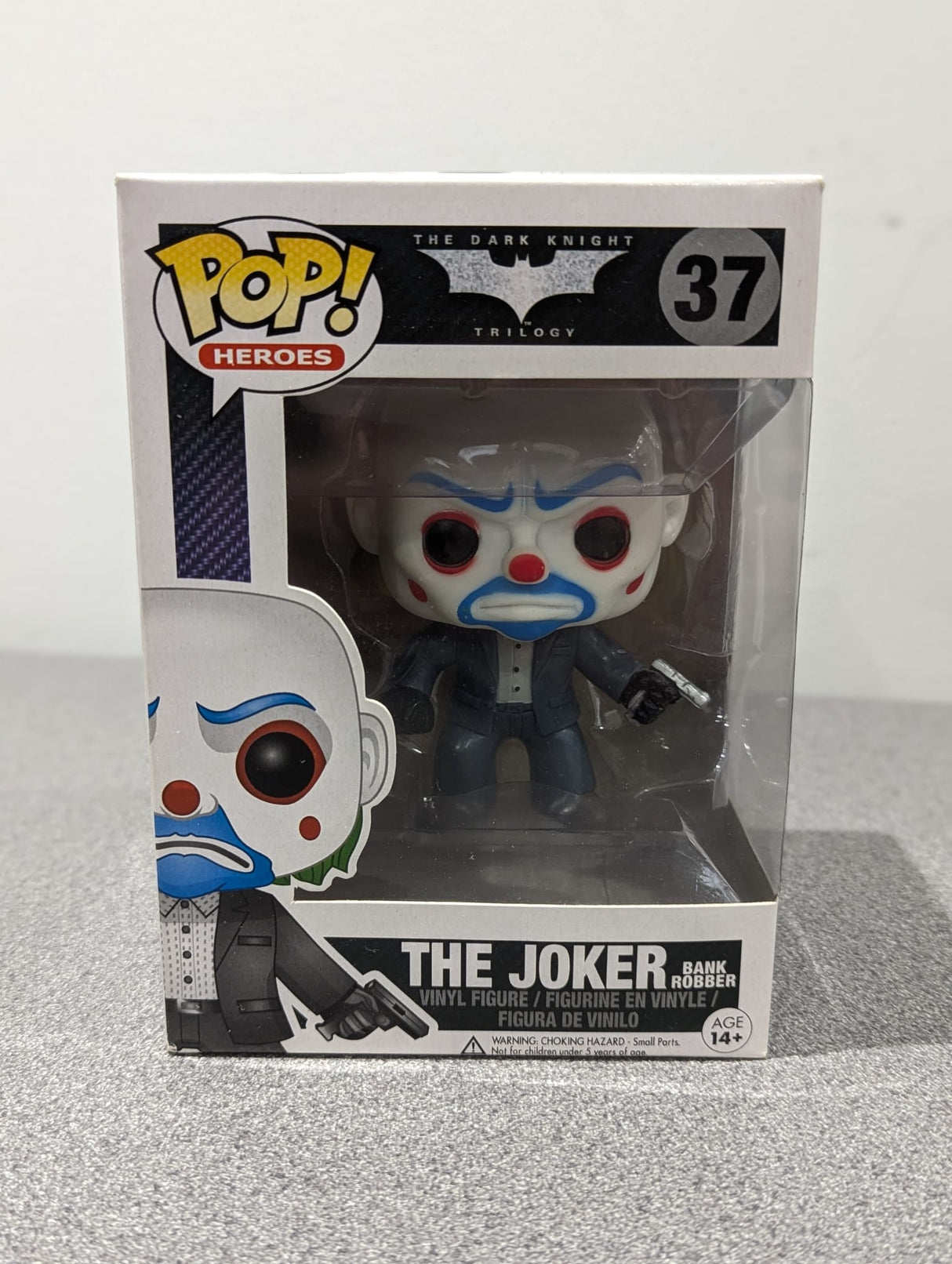 DC Comics Batman The Dark Knight Trilogy The Joker Bank Robber Funko Pop! Vinyl Figure #37