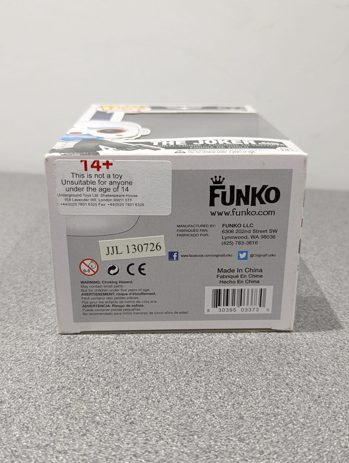 DC Comics Batman The Dark Knight Trilogy The Joker Bank Robber Funko Pop! Vinyl Figure #37