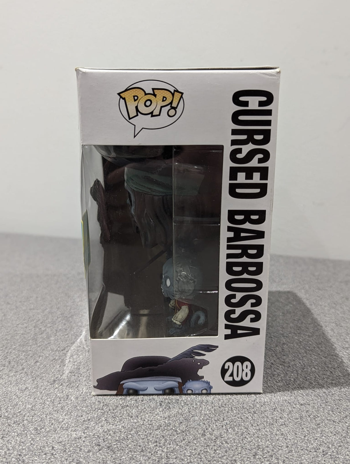 Disney Pirates of the Caribbean Cursed Barbossa Funko Pop! Vinyl Figure #208