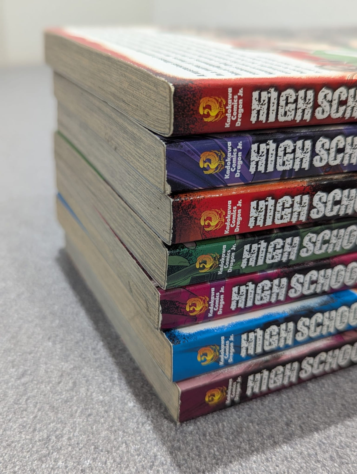 Highschool of the Dead Volumes 1 - 7 Complete Bundle